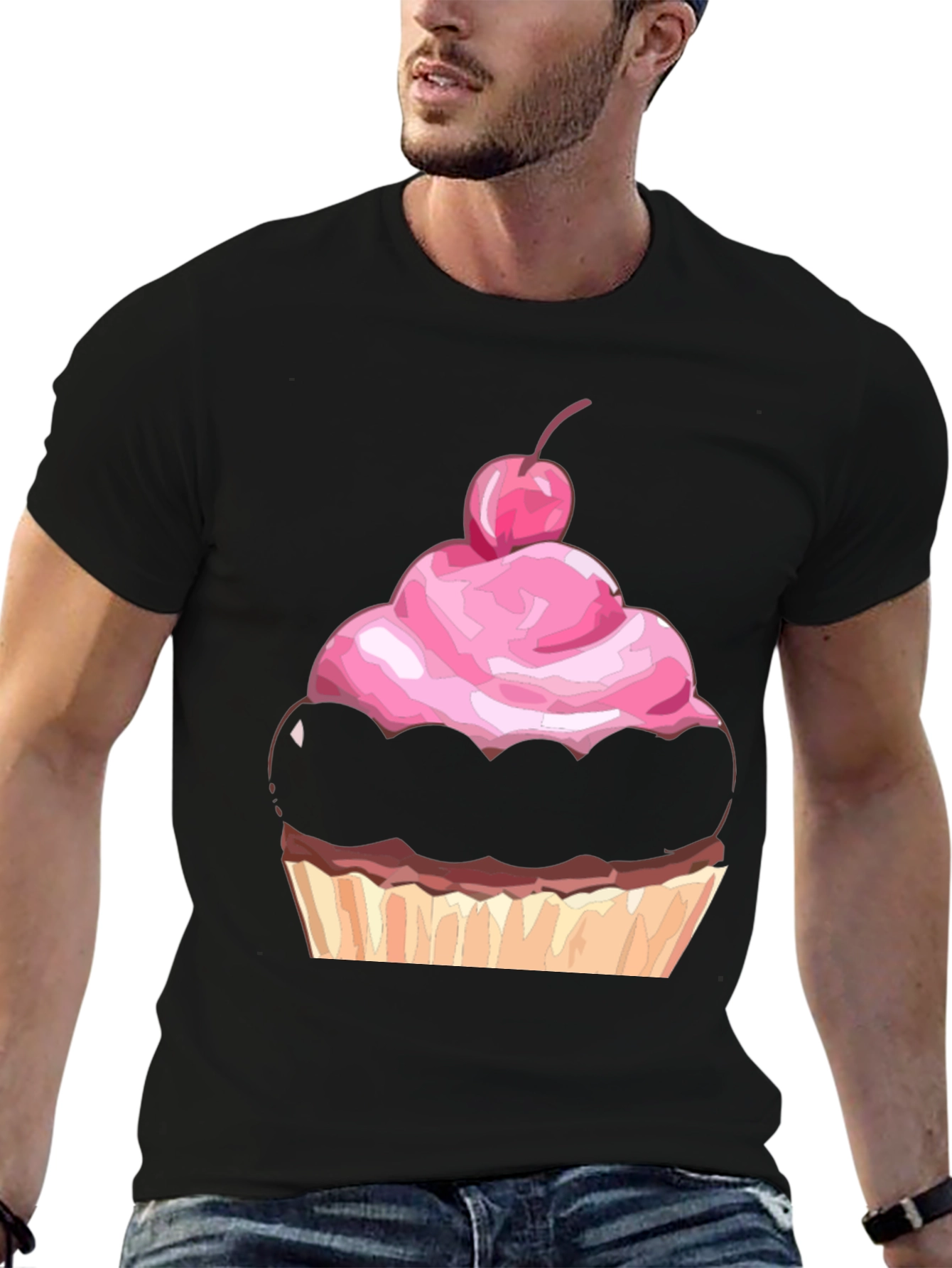 Cupcake T-Shirt Funny Dessert Tee