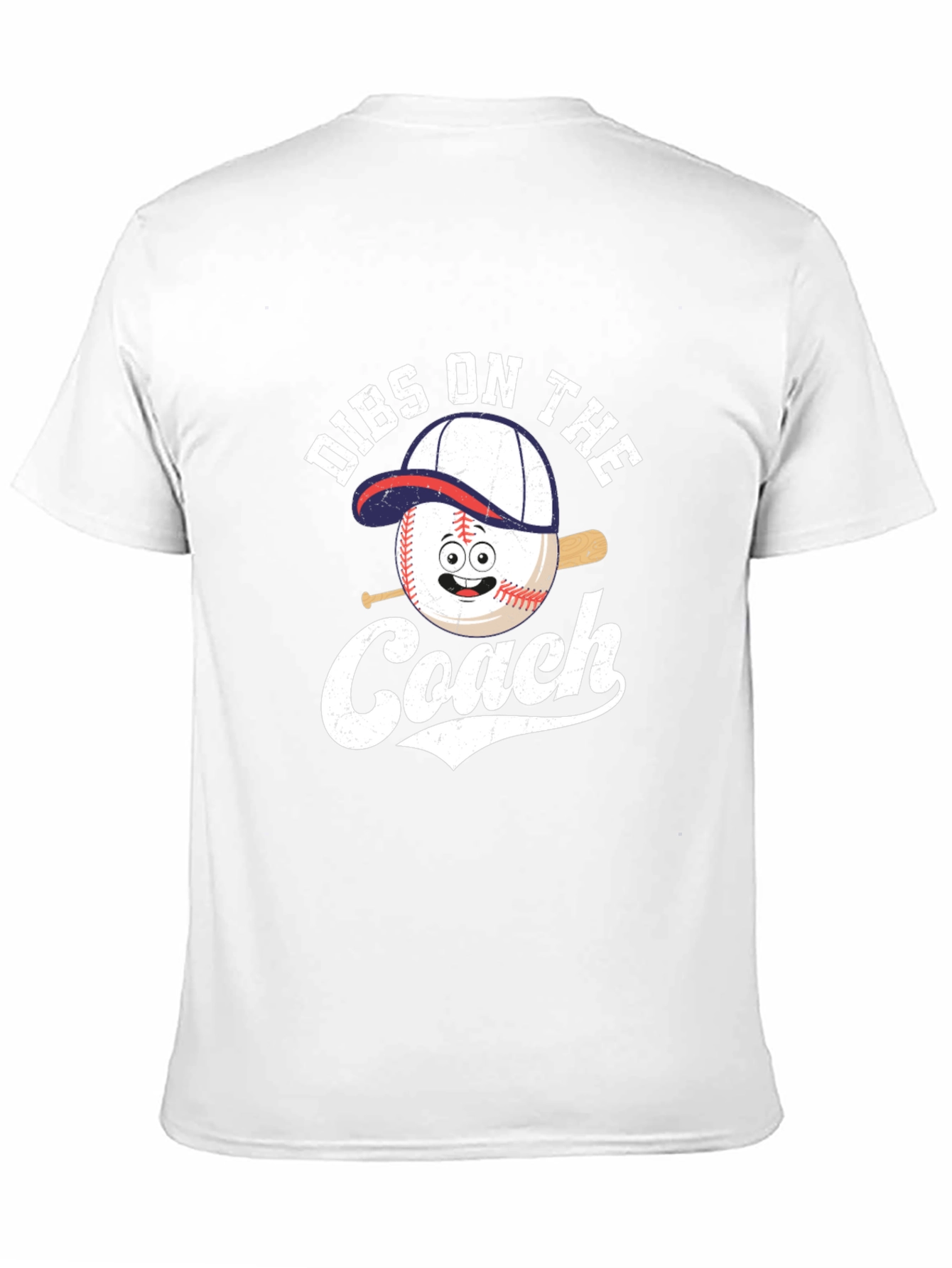 Dibs On The Coach Baseball T-Shirt