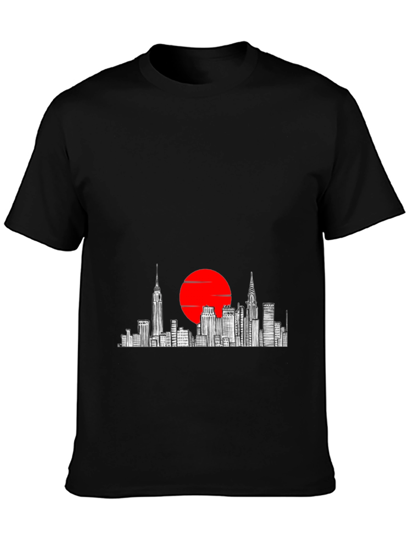 Cityscape Graphic Tee - Cool Urban Style