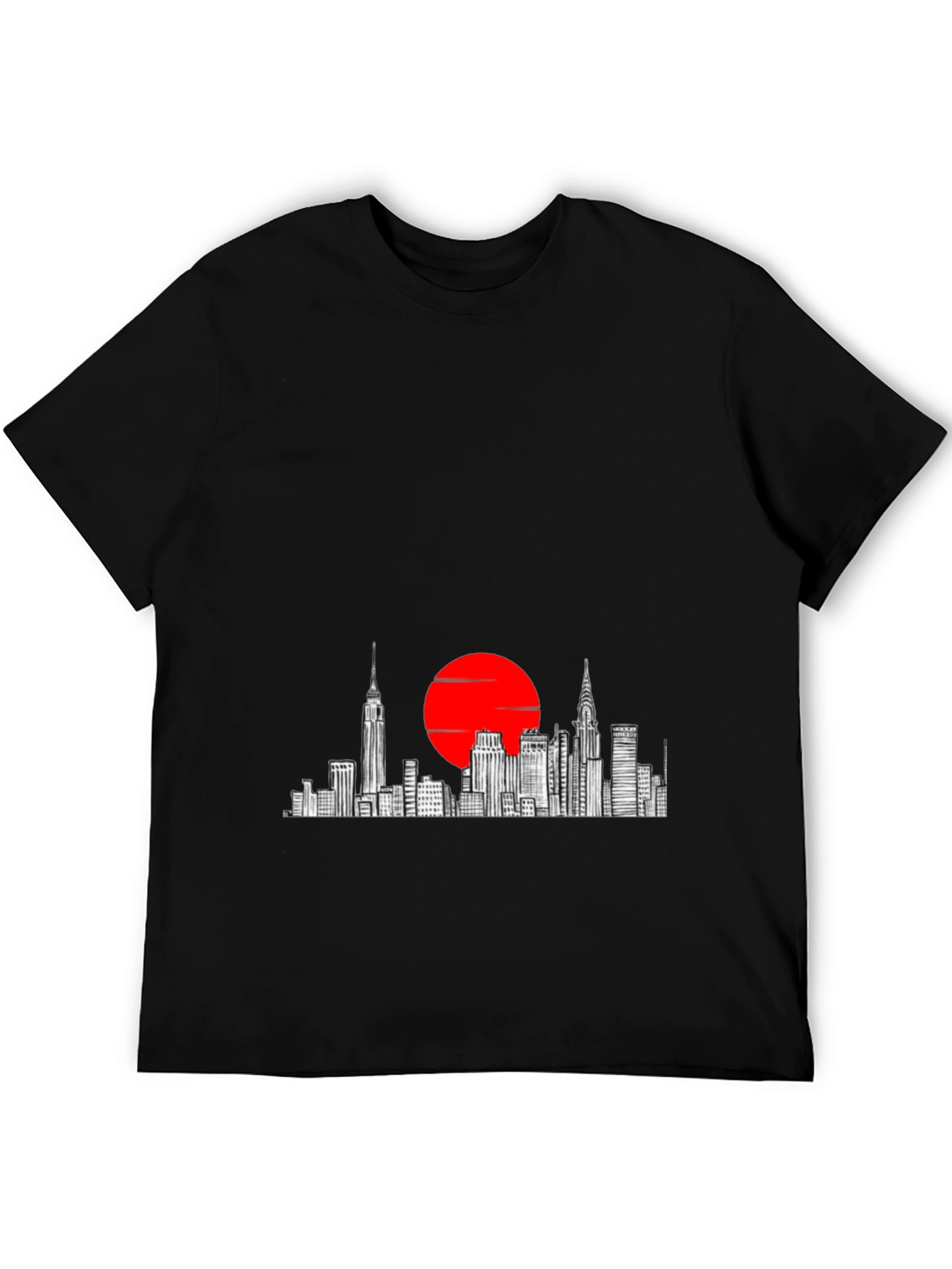 Cityscape Graphic Tee - Cool Urban Style