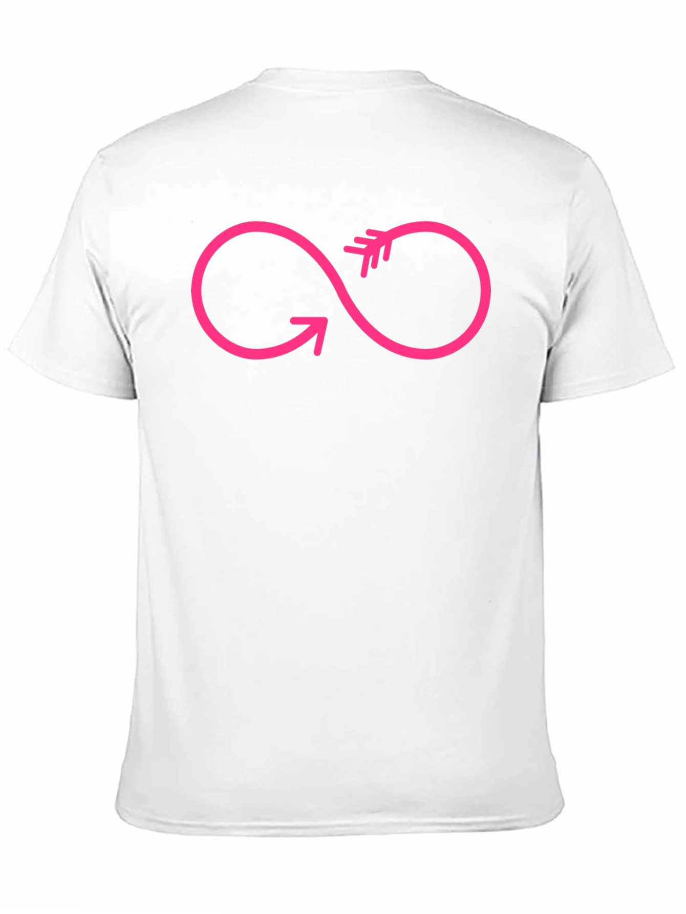 Infinity Arrow Graphic Tee - Black