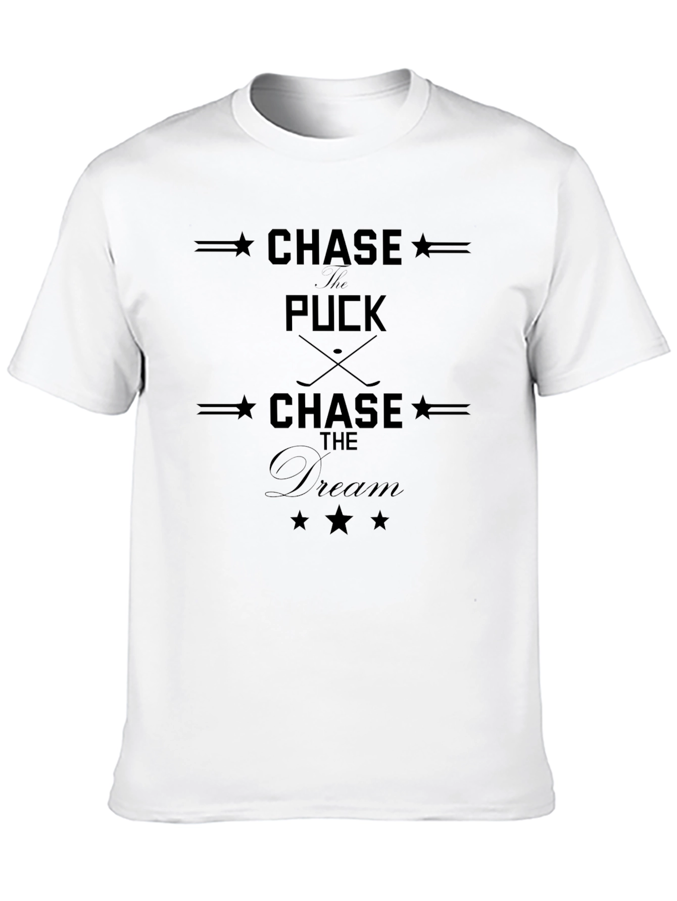Chase The Puck Dream T-Shirt - Hockey Fan Apparel