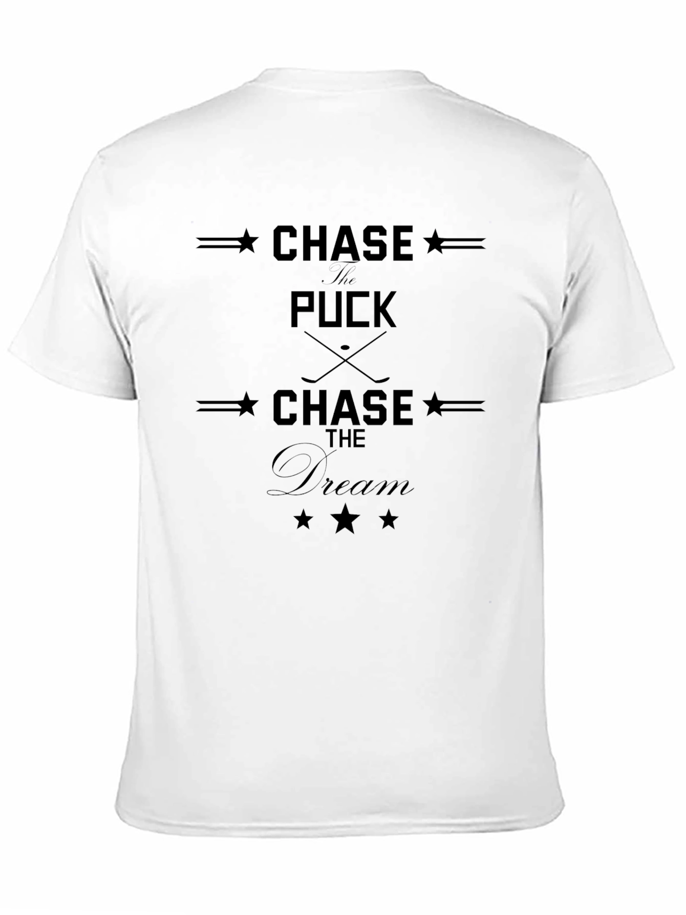 Chase The Puck Dream T-Shirt - Hockey Fan Apparel