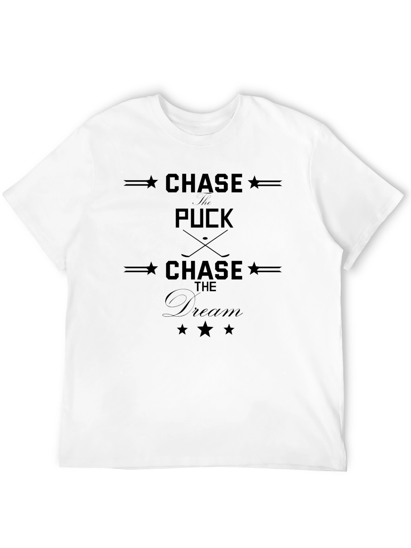 Chase The Puck Dream T-Shirt - Hockey Fan Apparel