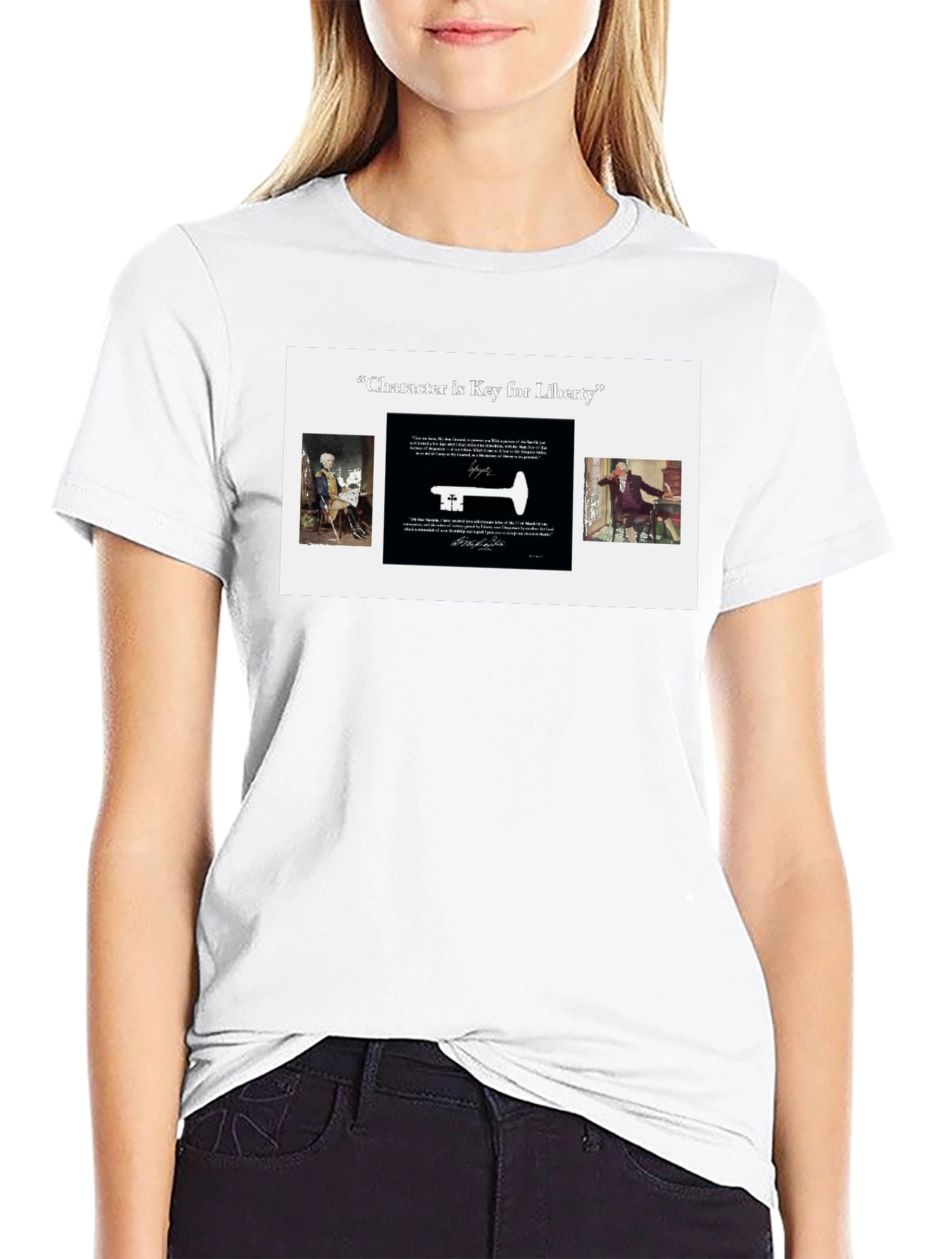 Character is Key Liberty Graphic T-Shirt