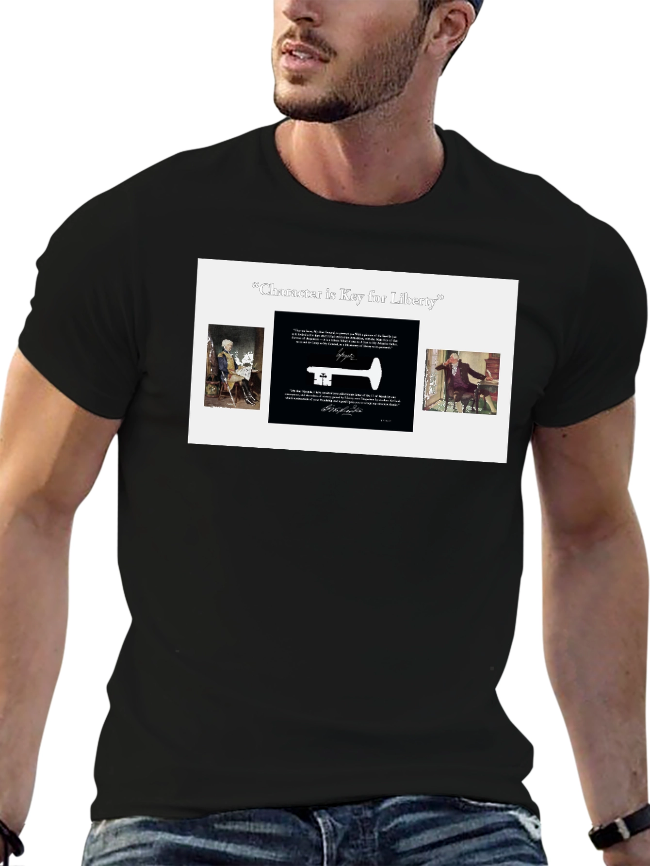 Character is Key Liberty Graphic T-Shirt