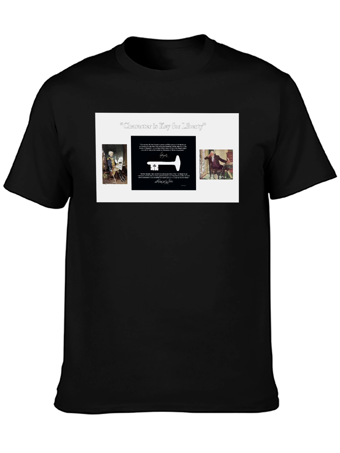 Character is Key Liberty Graphic T-Shirt