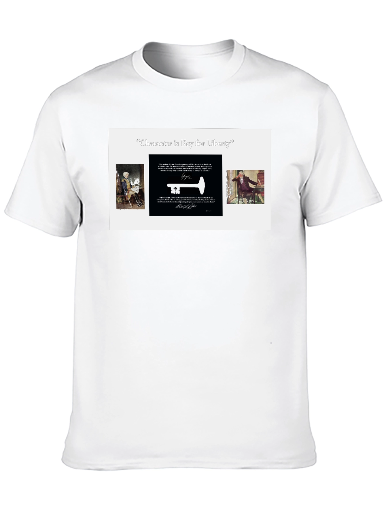 Character is Key Liberty Graphic T-Shirt