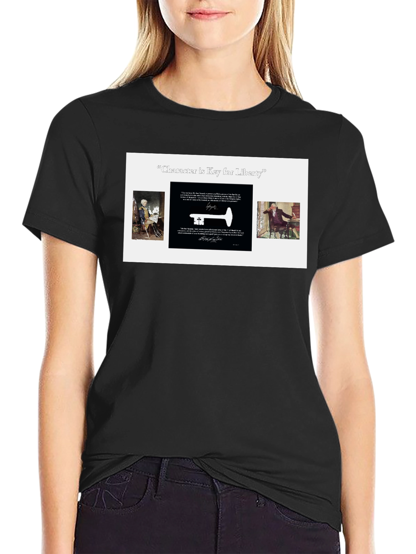 Character is Key Liberty Graphic T-Shirt