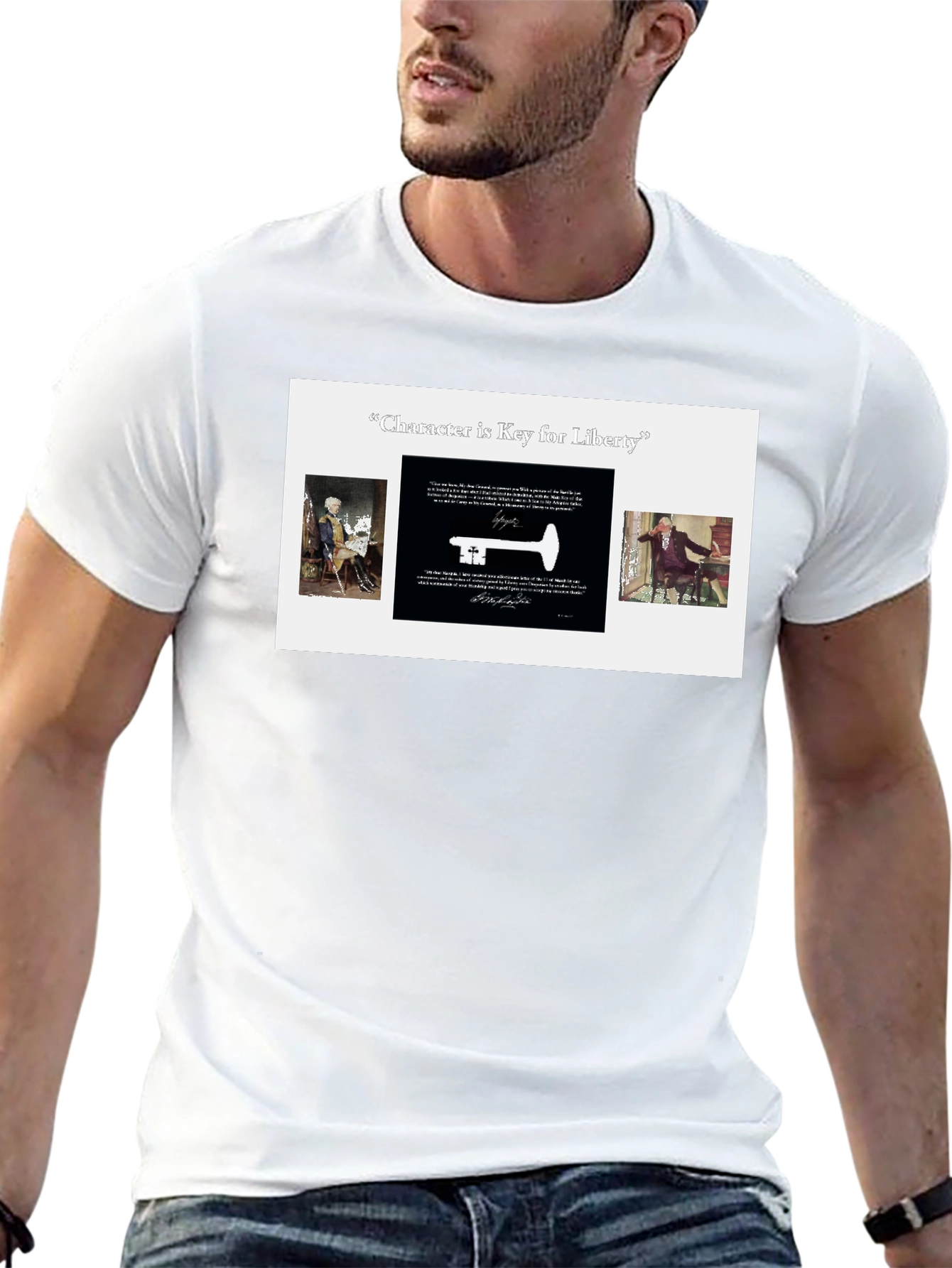 Character is Key Liberty Graphic T-Shirt