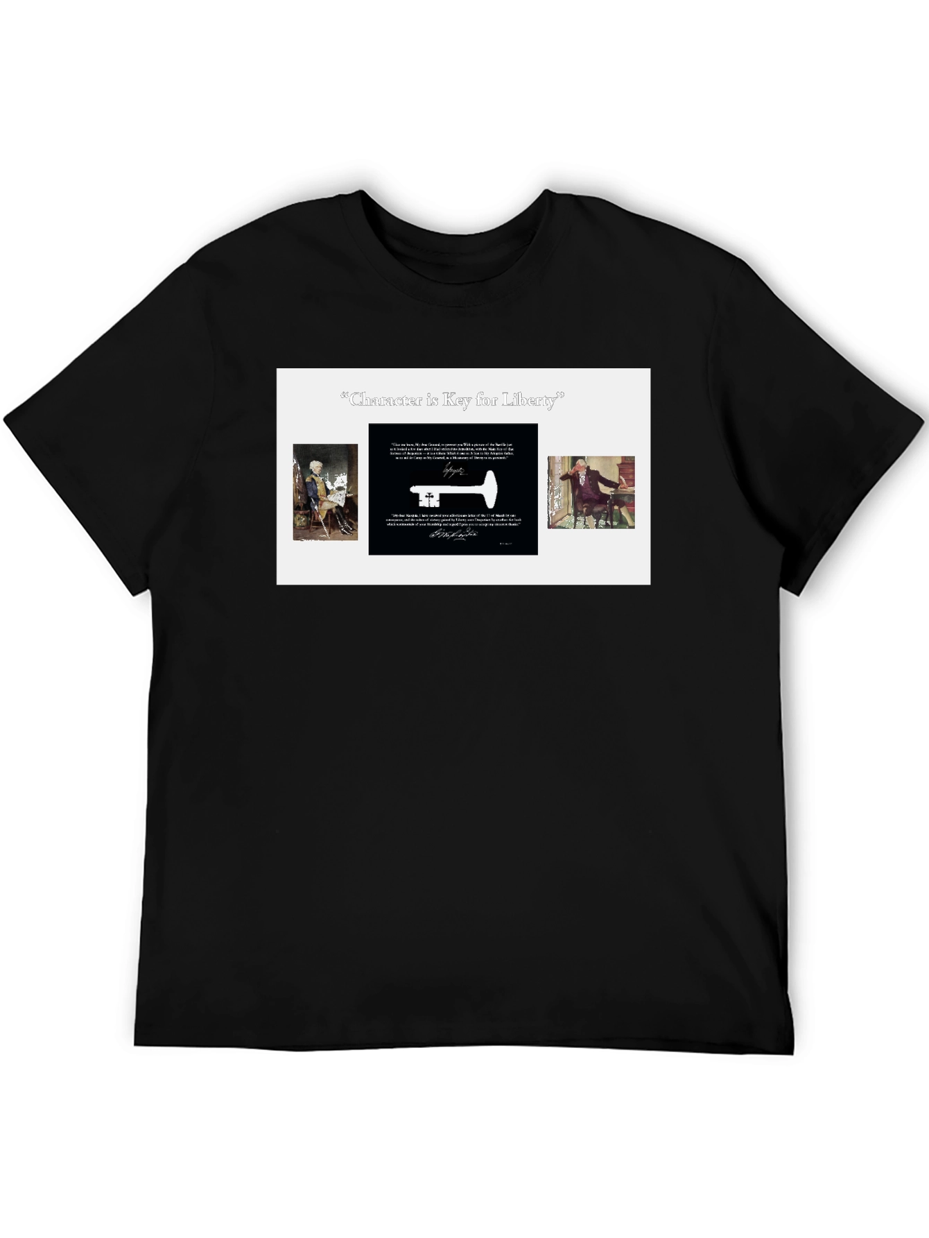 Character is Key Liberty Graphic T-Shirt