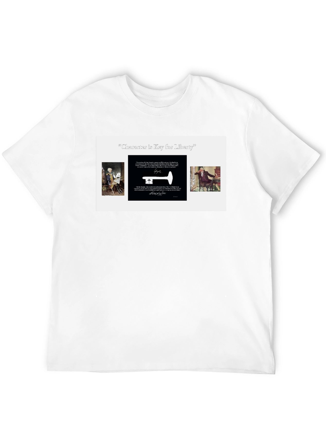 Character is Key Liberty Graphic T-Shirt