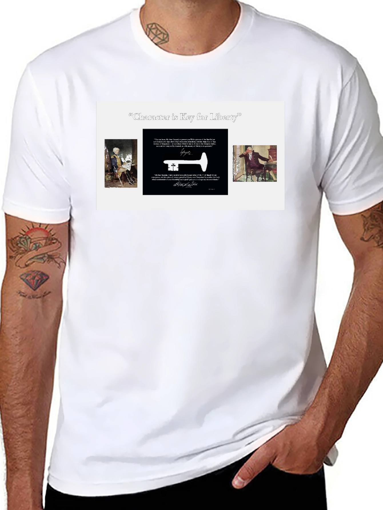 Character is Key Liberty Graphic T-Shirt