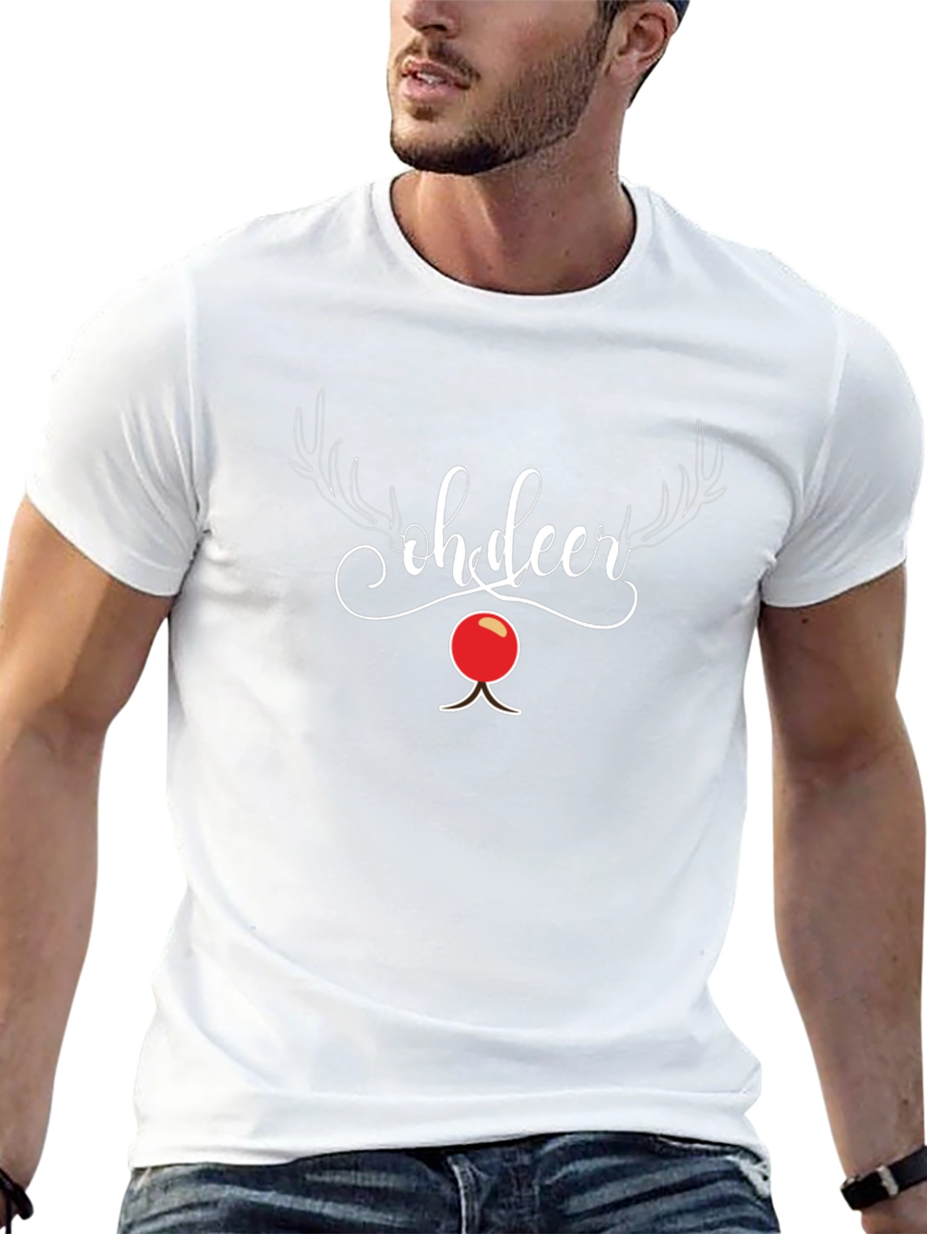 Oh Deer! Christmas Graphic Tee