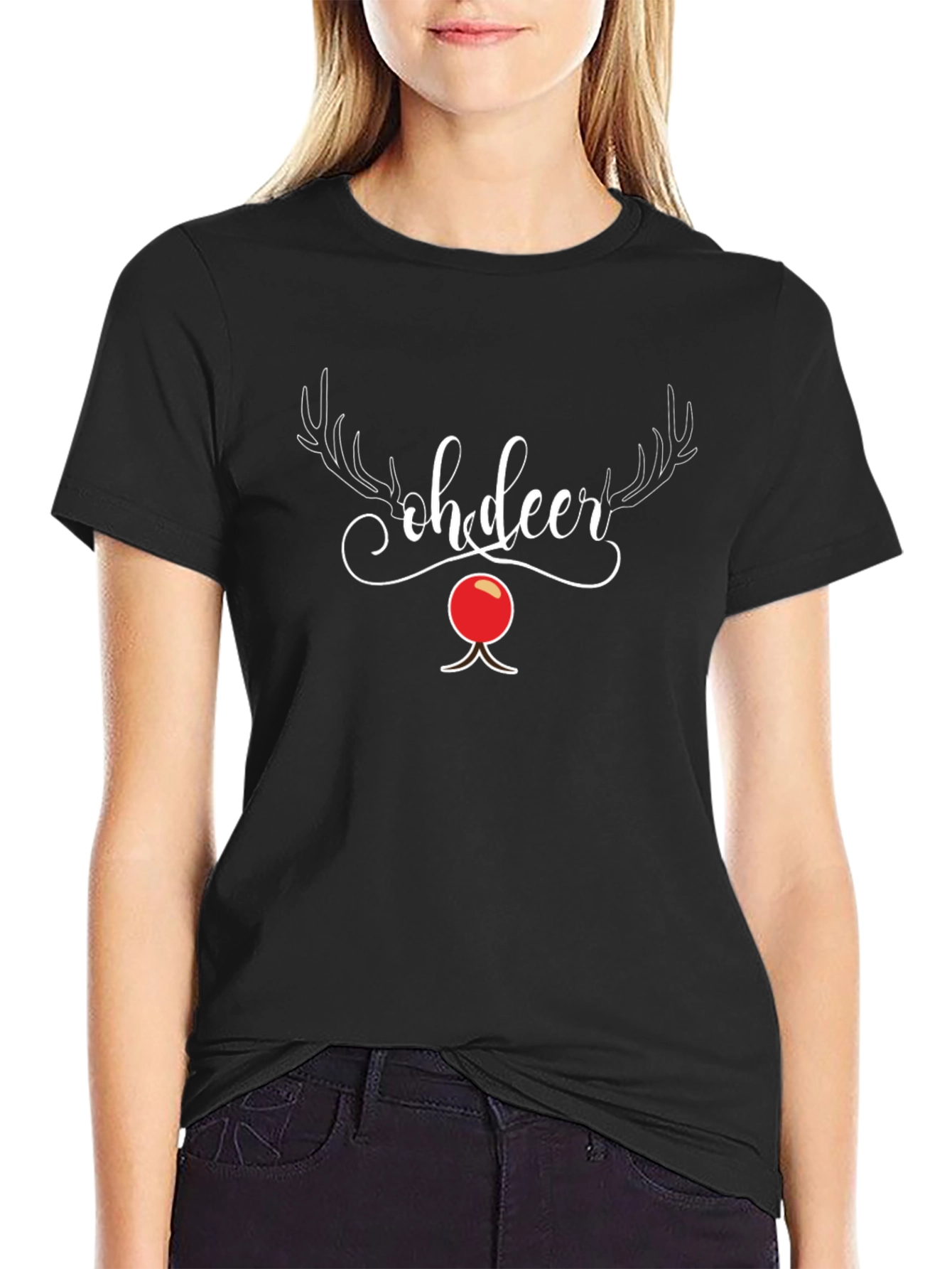 Oh Deer! Christmas Graphic Tee