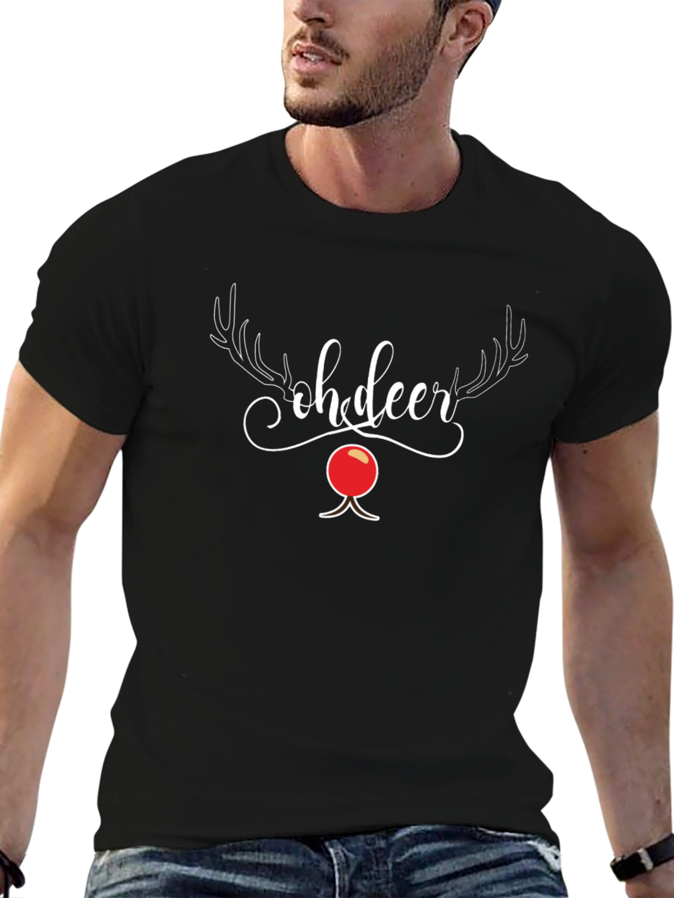 Oh Deer! Christmas Graphic Tee