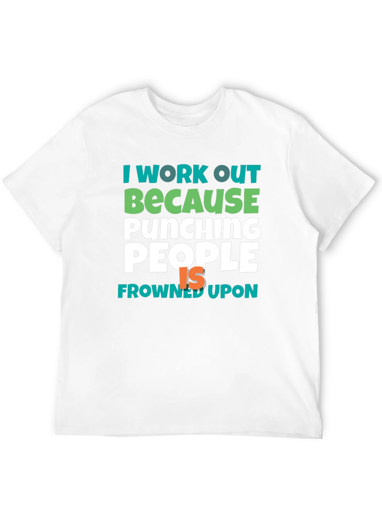 Workout Motivation Tee - Punching People
