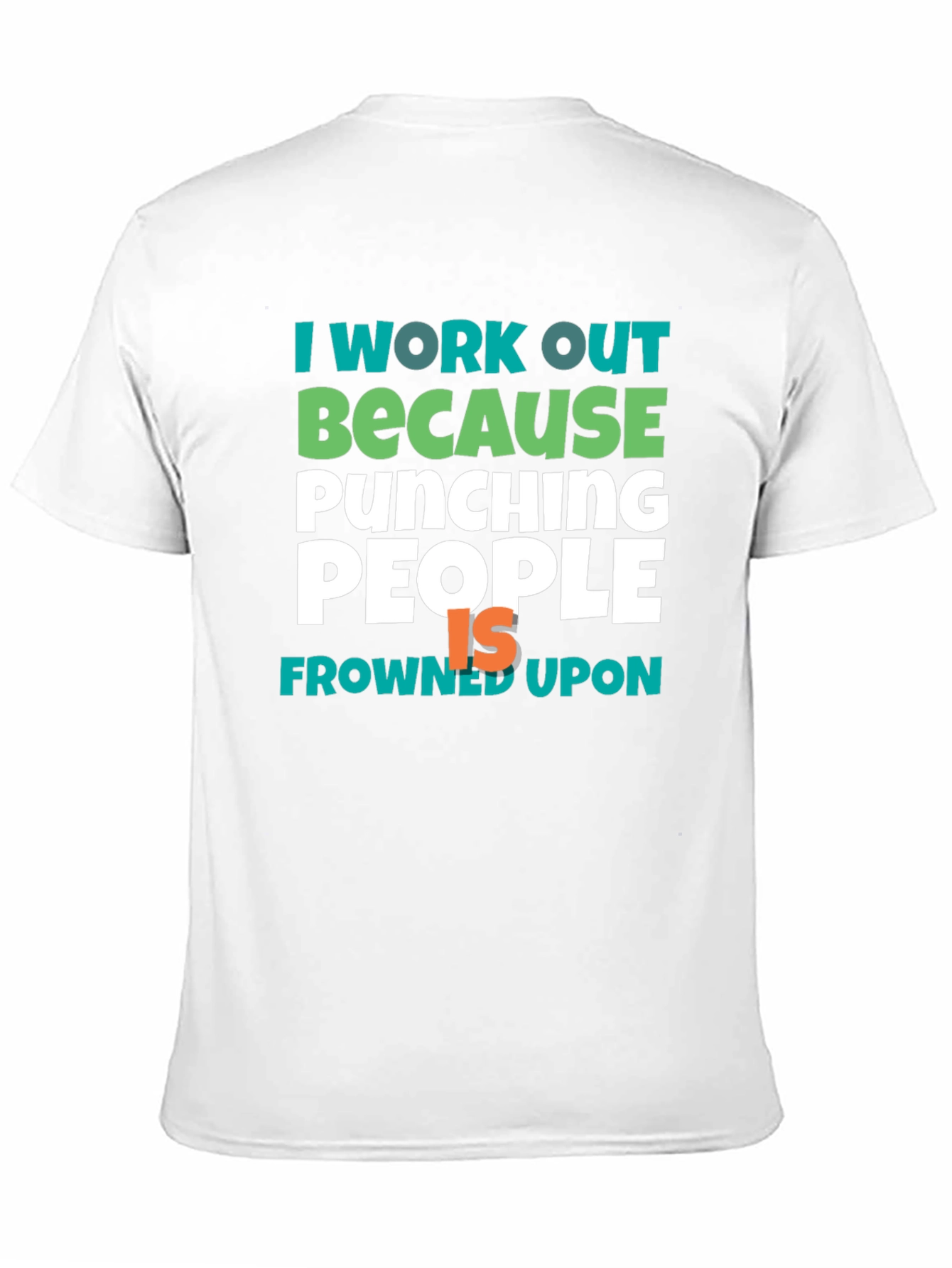 Workout Motivation Tee - Punching People