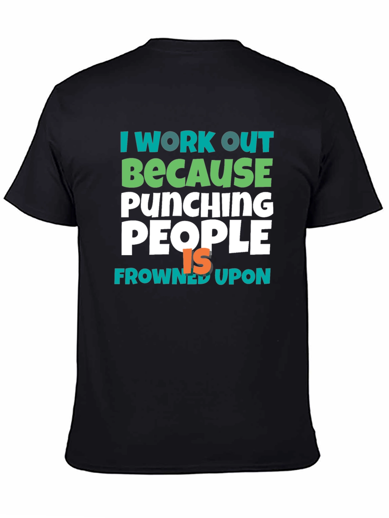 Workout Motivation Tee - Punching People