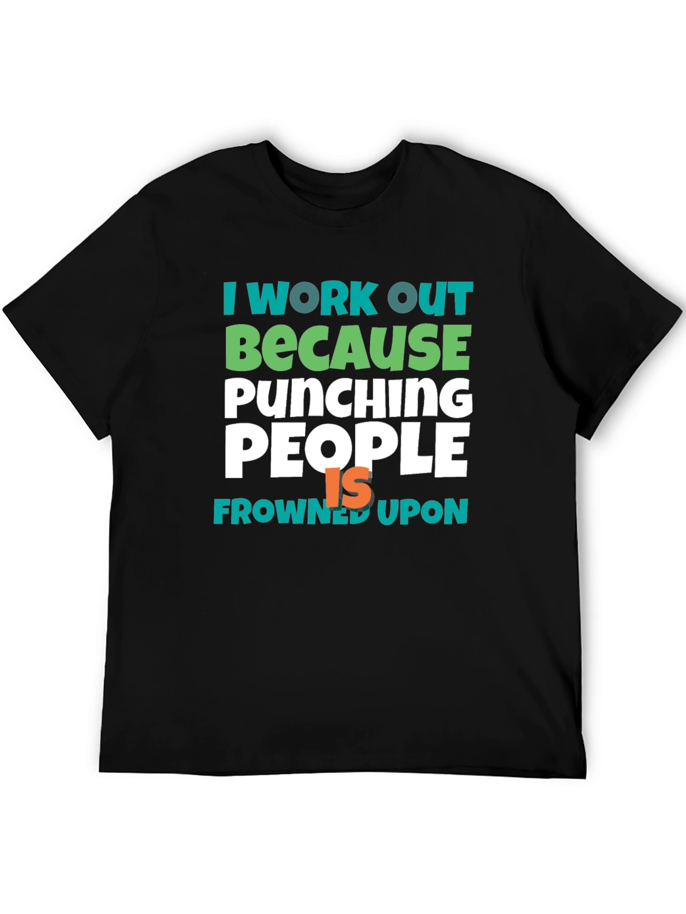 Workout Motivation Tee - Punching People