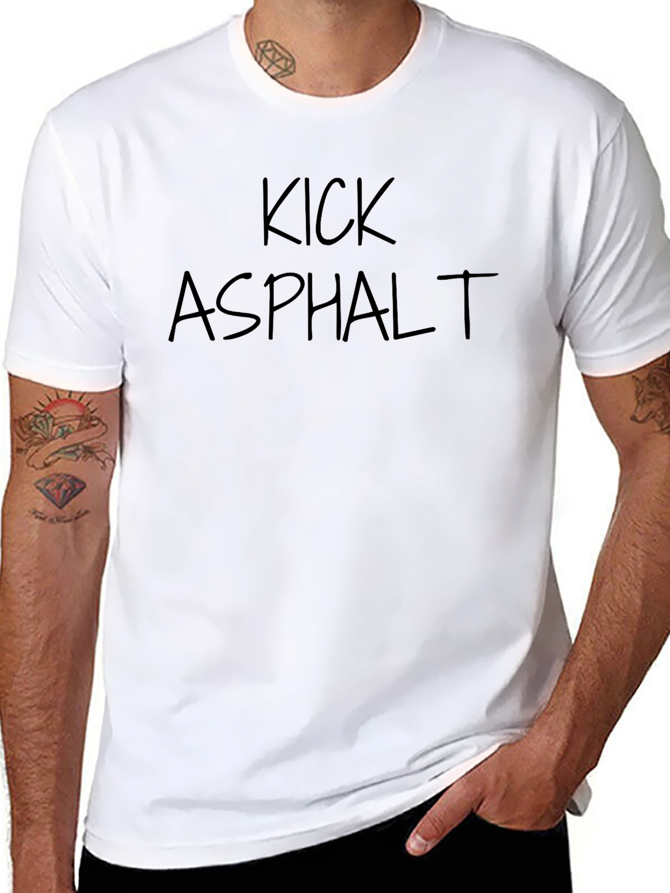 Kick Asphalt Black T-Shirt