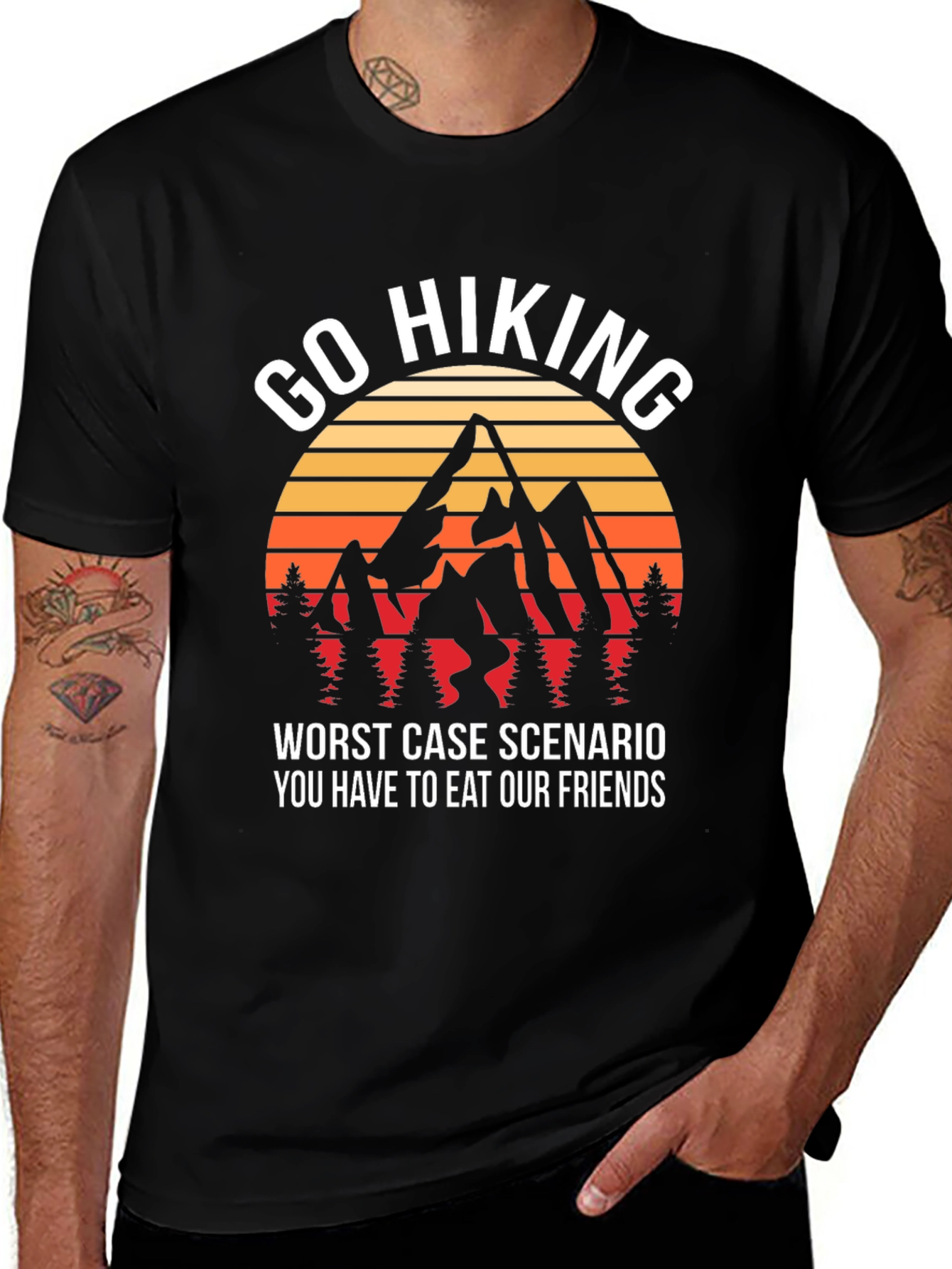 Go Hiking T-Shirt: Eat Our Friends
