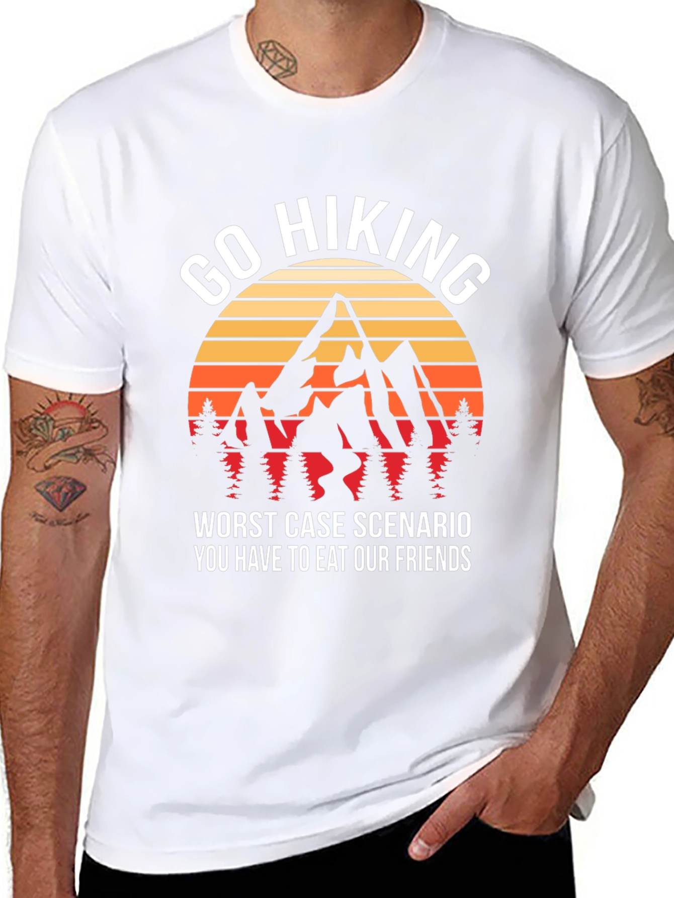 Go Hiking T-Shirt: Eat Our Friends