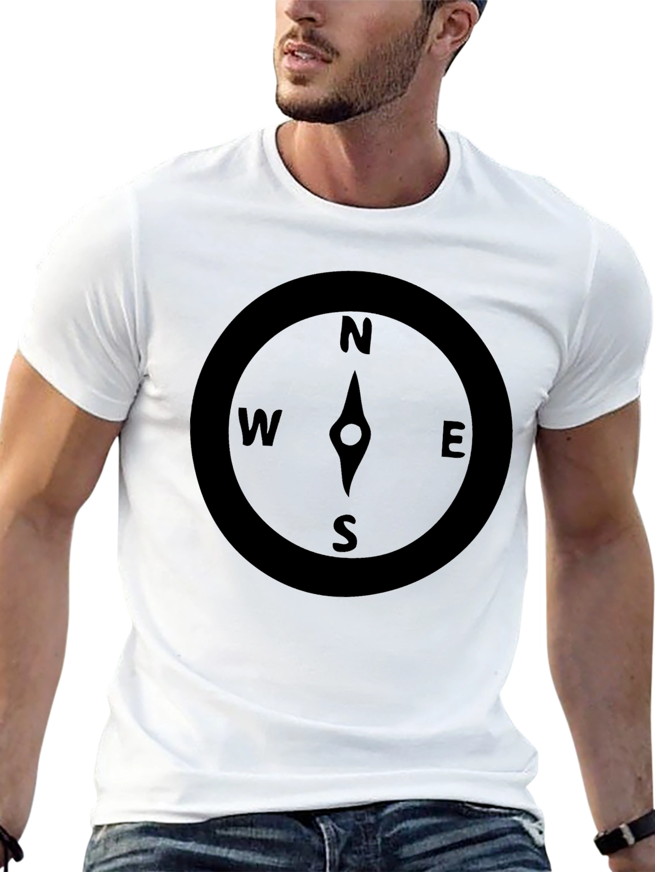 Compass Graphic T-Shirt