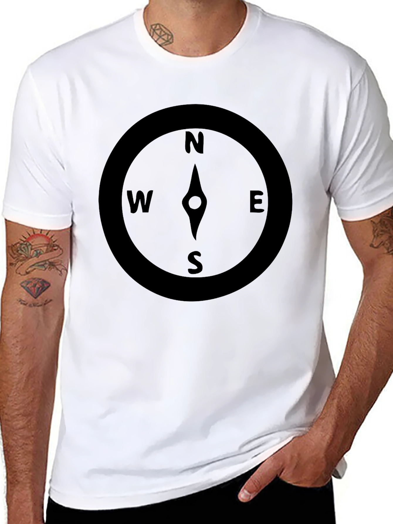 Compass Graphic T-Shirt