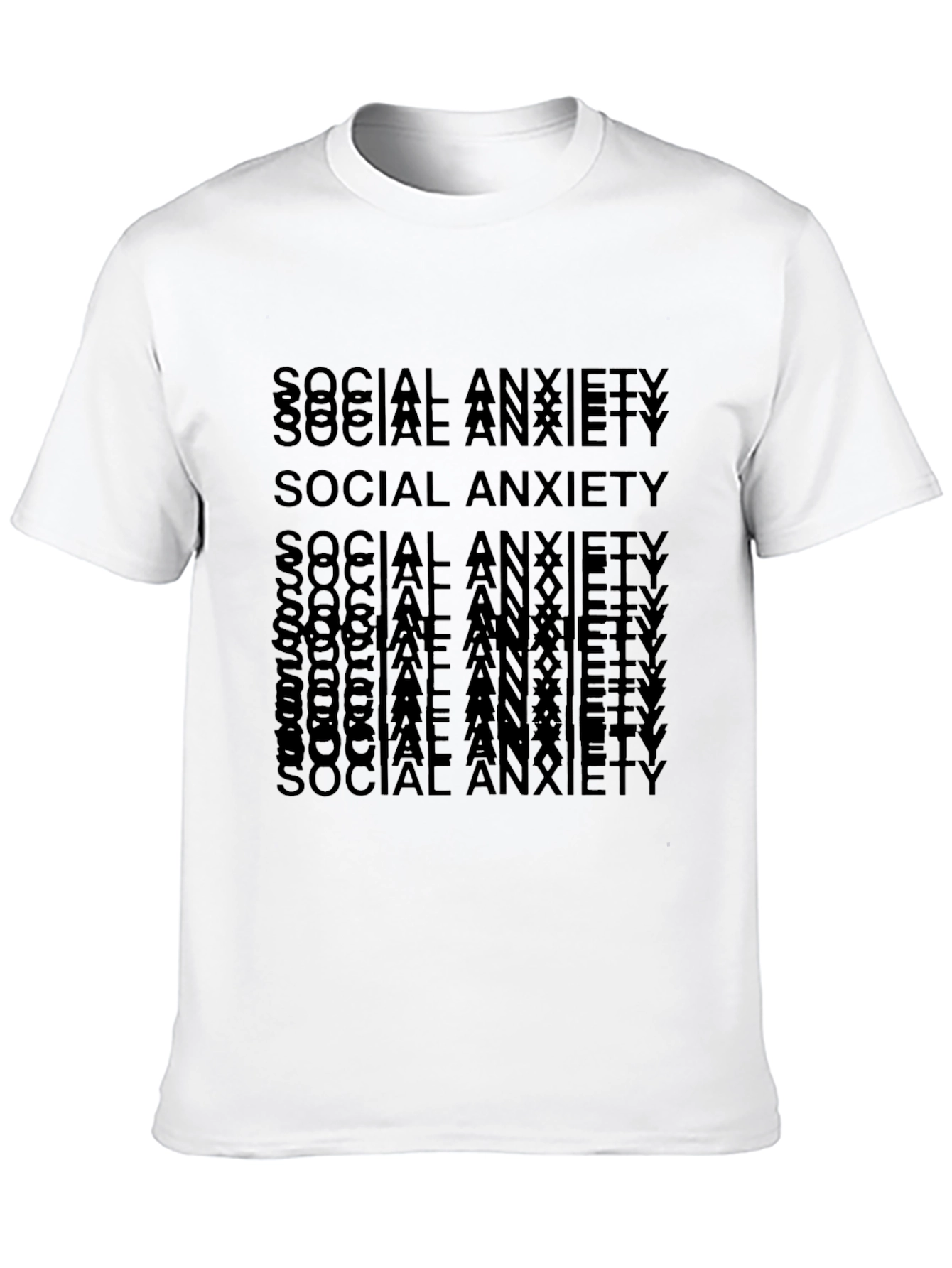 Social Anxiety Graphic T-Shirt