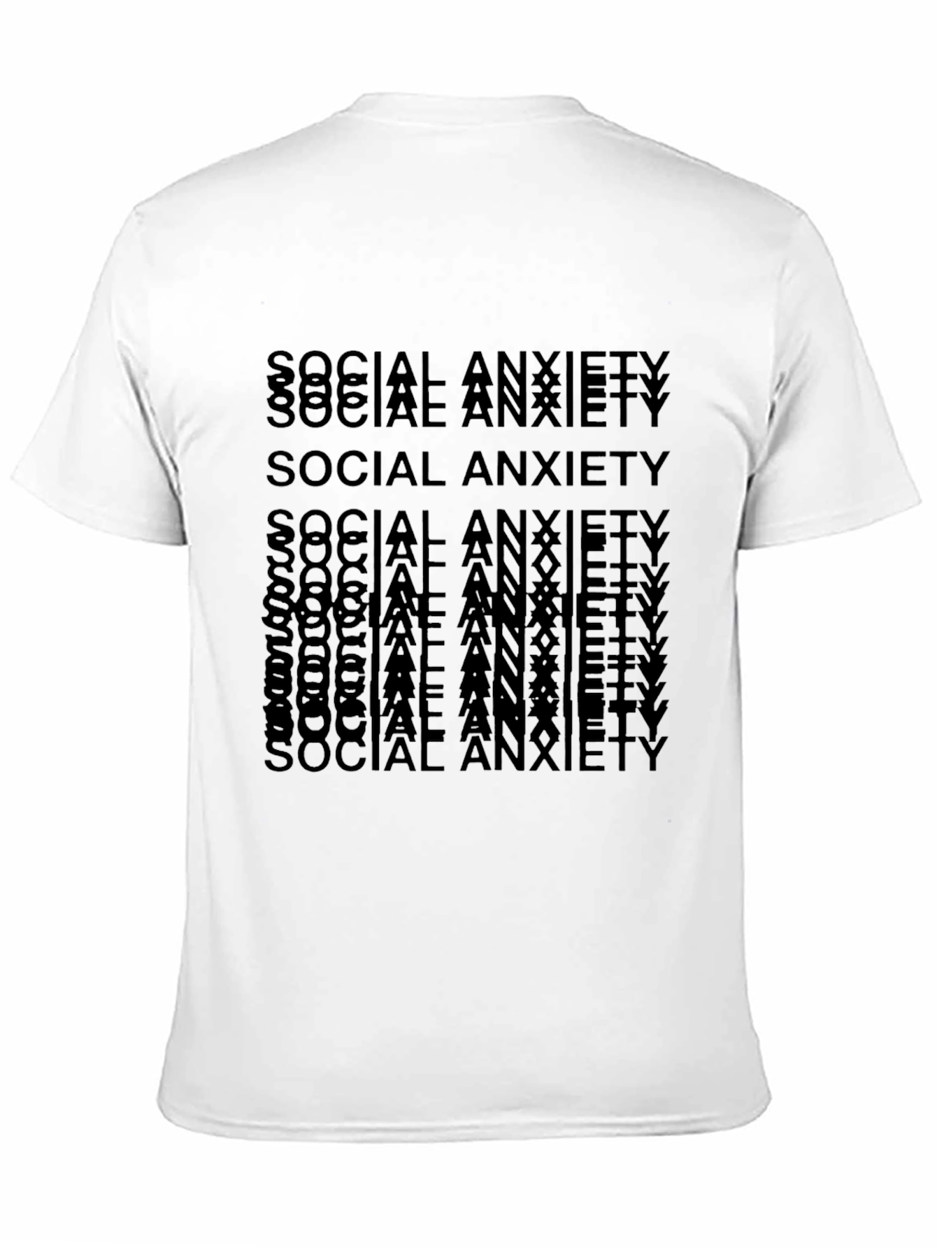 Social Anxiety Graphic T-Shirt