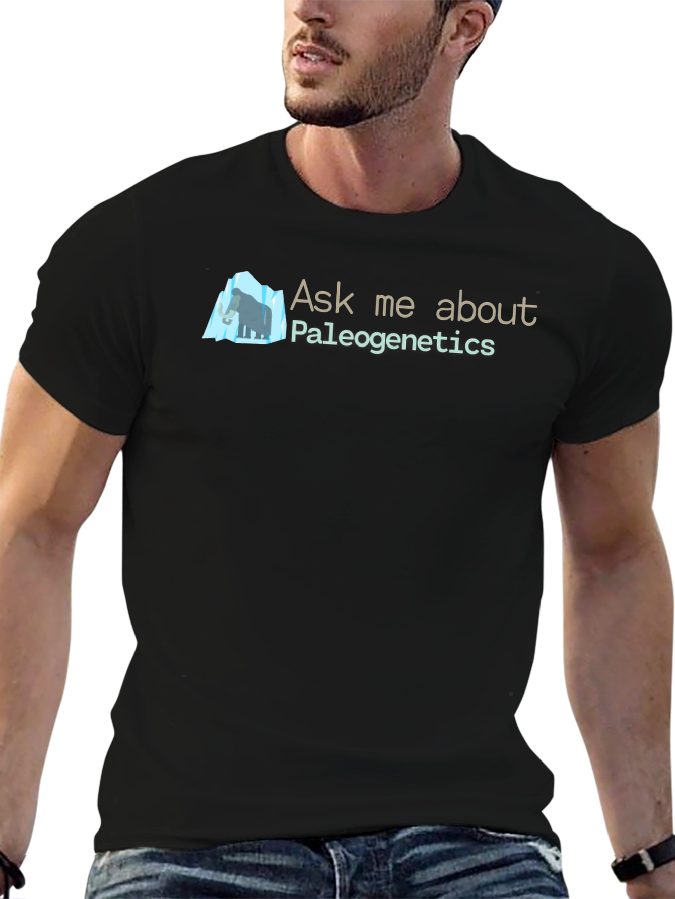 Paleogenetics Ask Me About T-Shirt