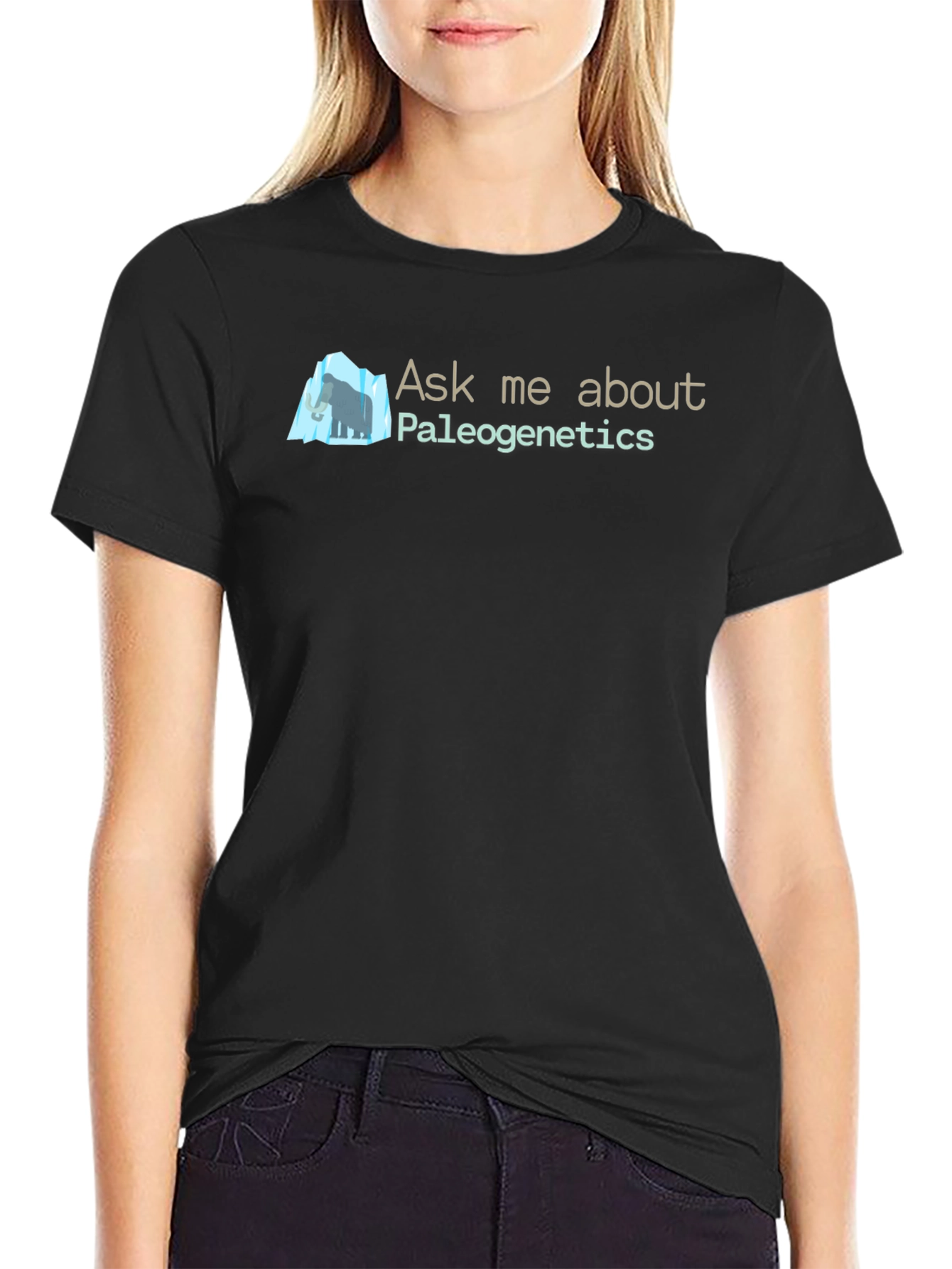 Paleogenetics Ask Me About T-Shirt