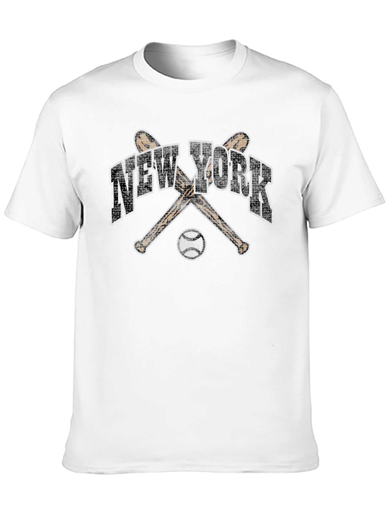 New York Baseball Bats Graphic T-Shirt