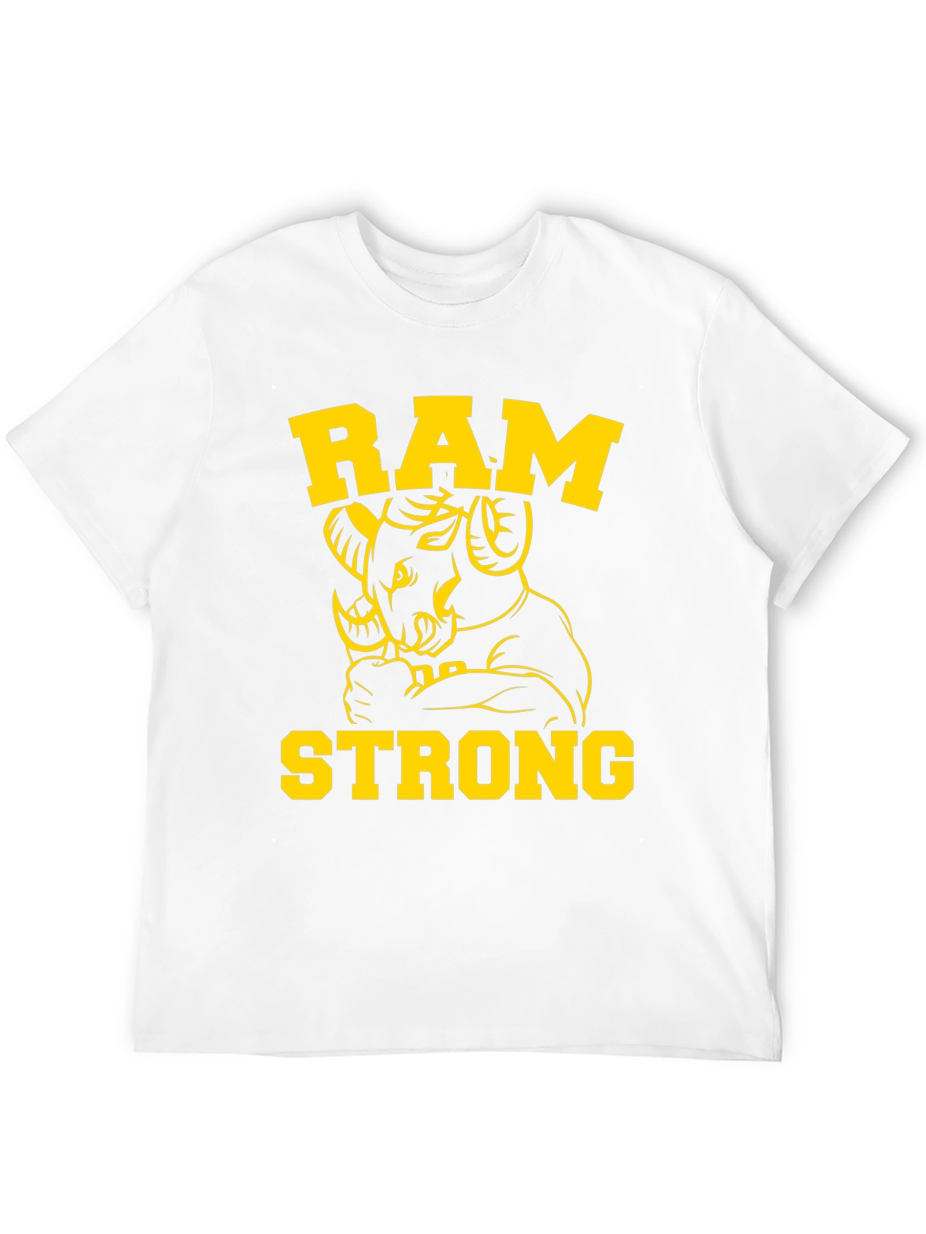 Ram Strong Graphic Tee - Mens Black T-Shirt