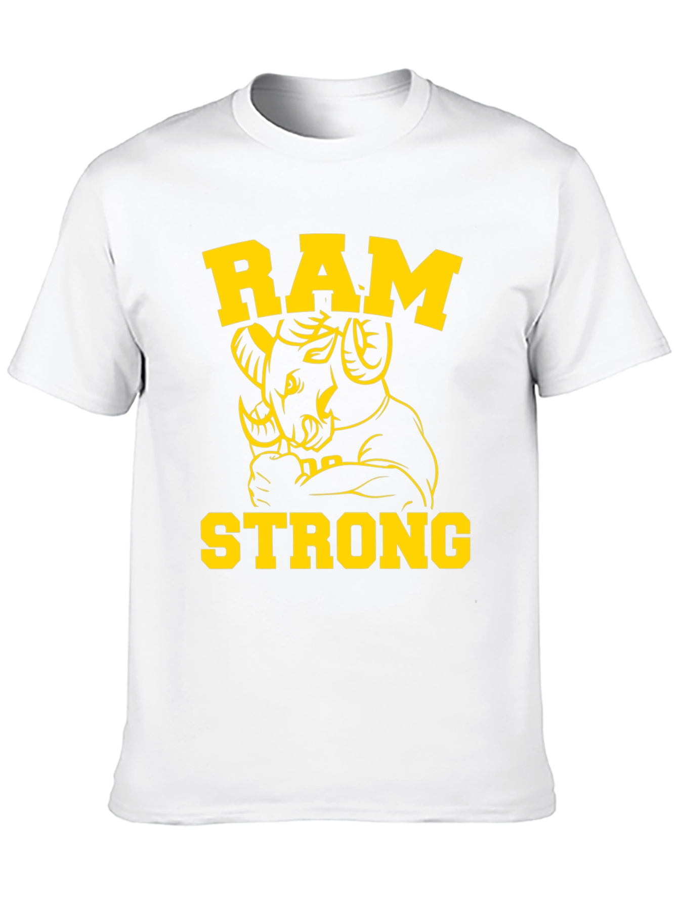 Ram Strong Graphic Tee - Mens Black T-Shirt