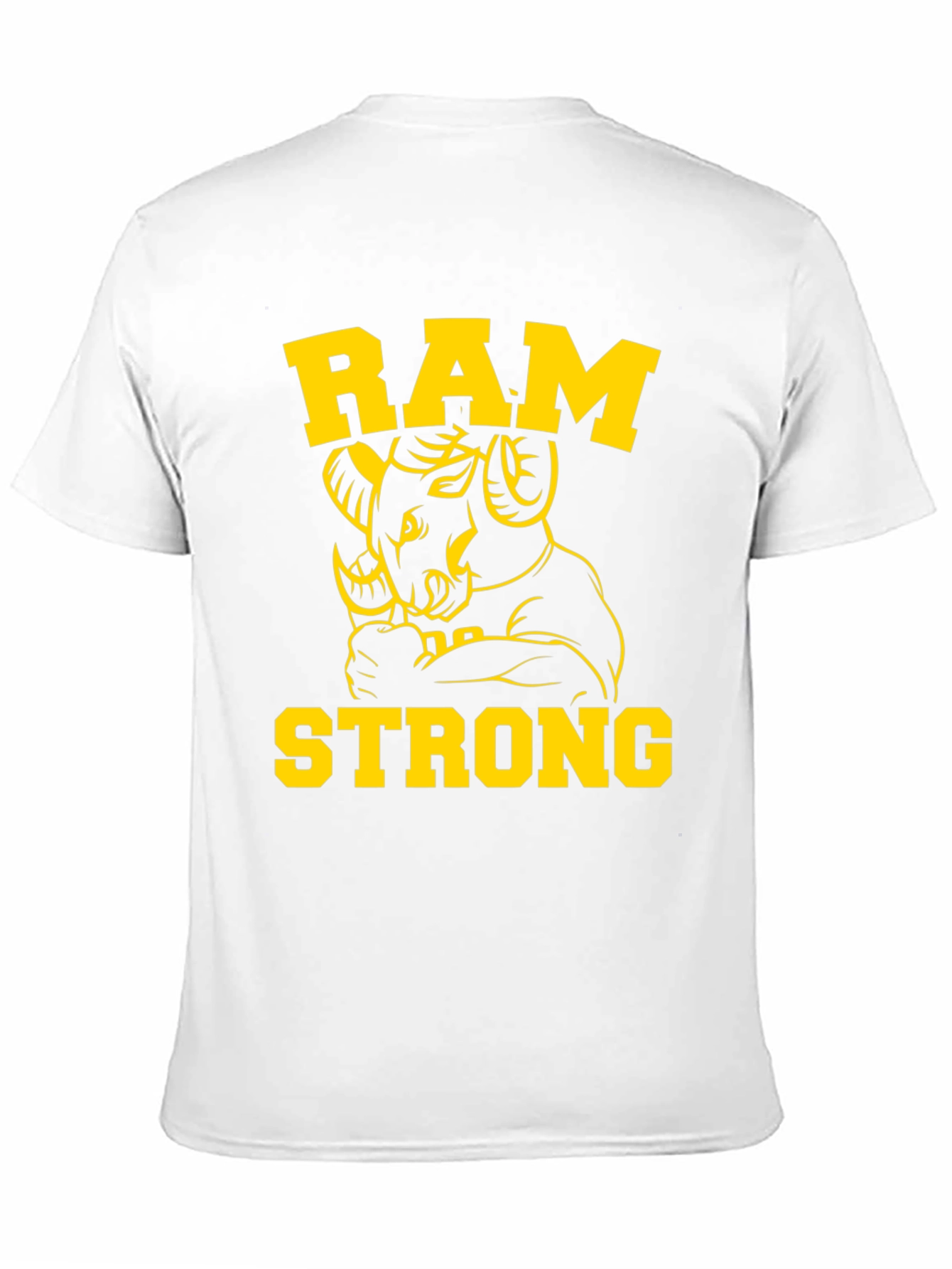 Ram Strong Graphic Tee - Mens Black T-Shirt