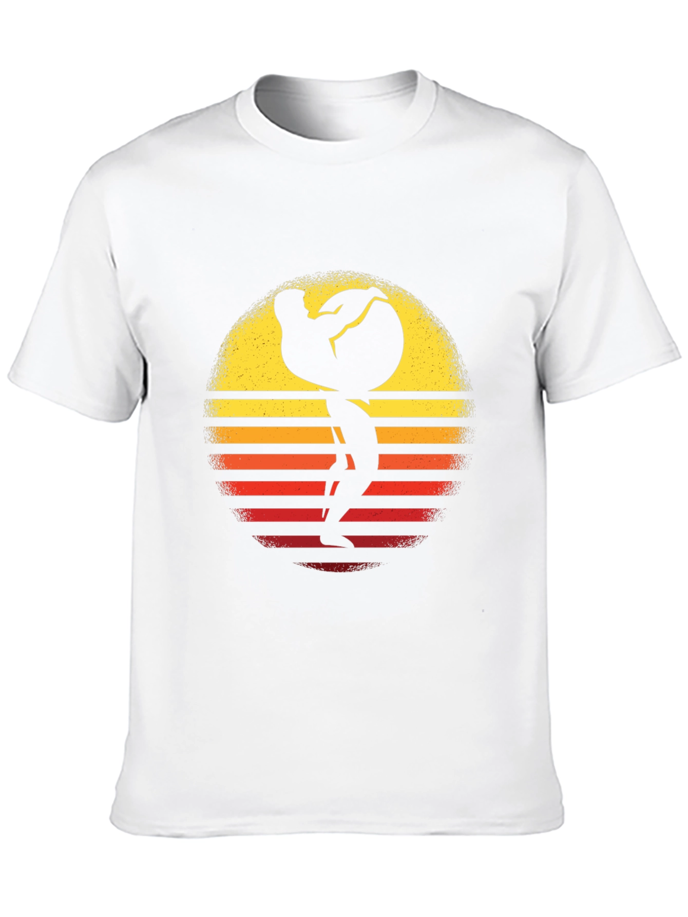 Atlas Sunset Graphic Tee - Black