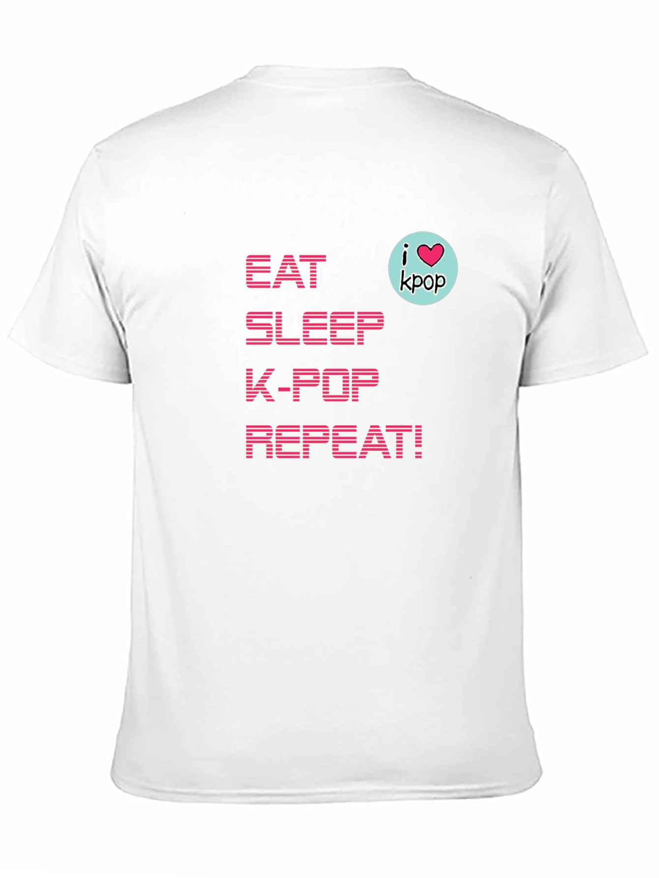 Eat Sleep K-Pop Repeat! T-Shirt