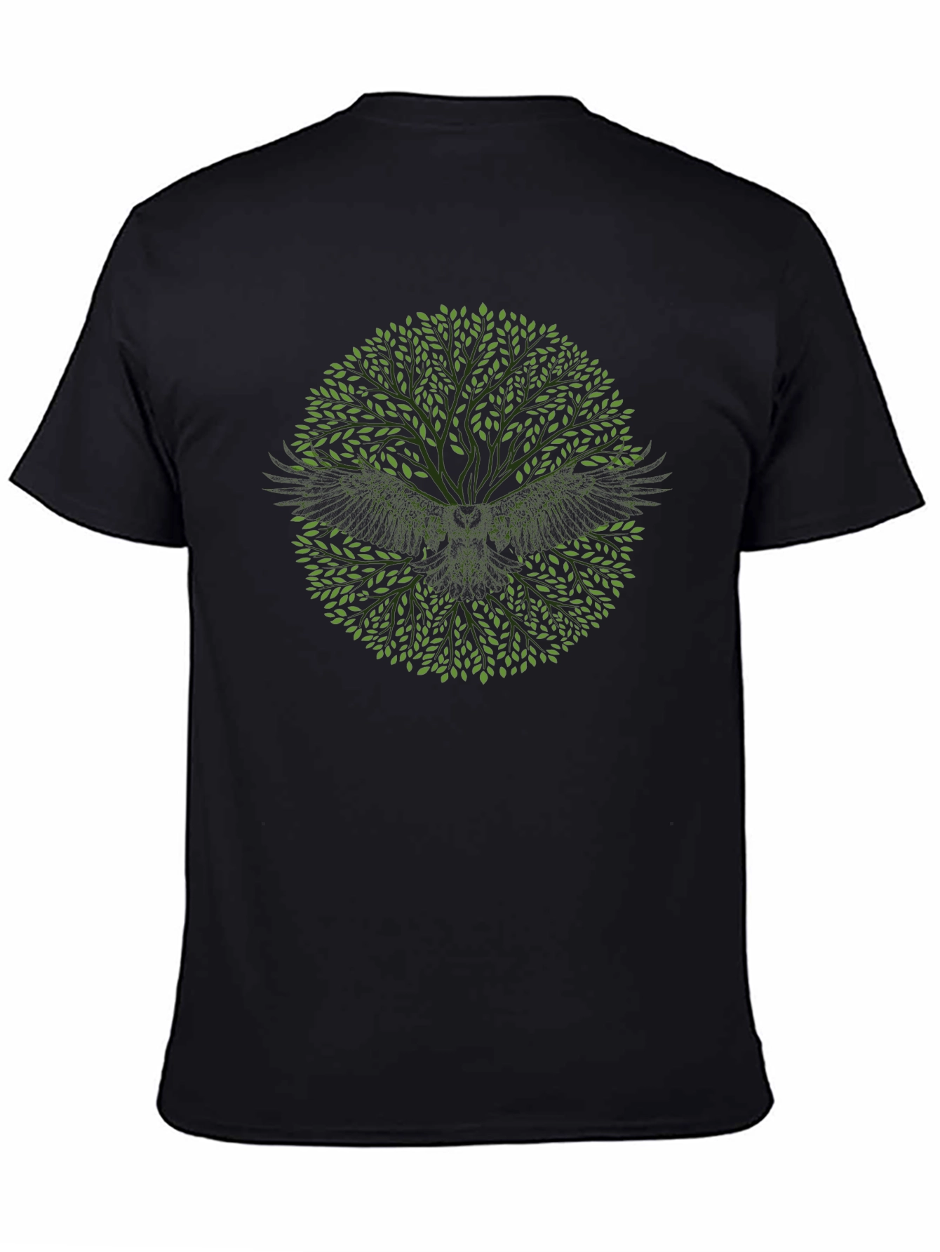 Tree of Life Raven Graphic T-Shirt