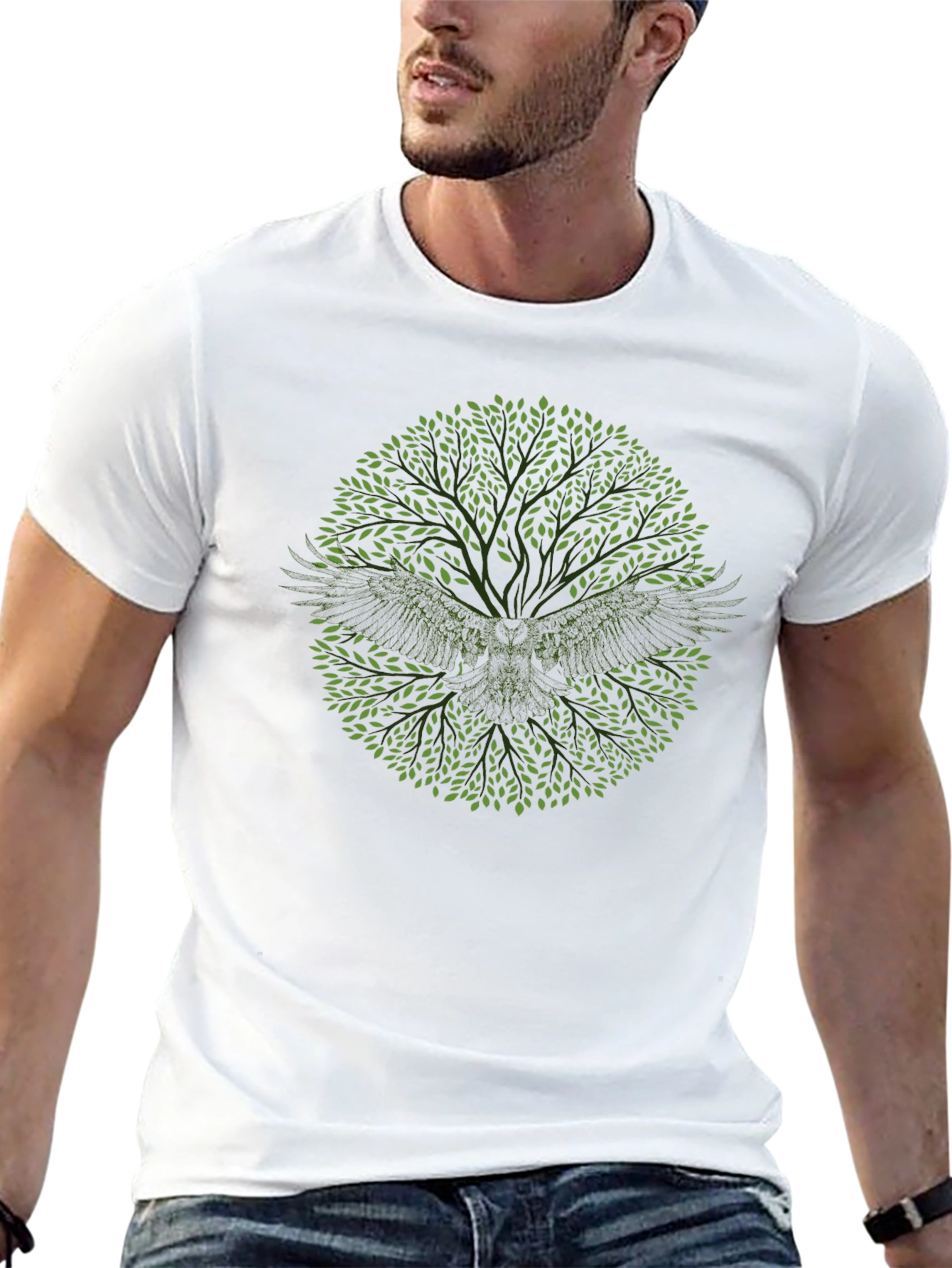 Tree of Life Raven Graphic T-Shirt