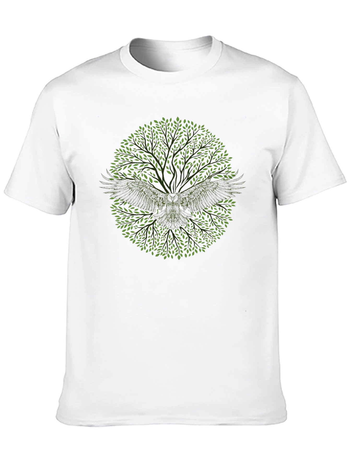 Tree of Life Raven Graphic T-Shirt