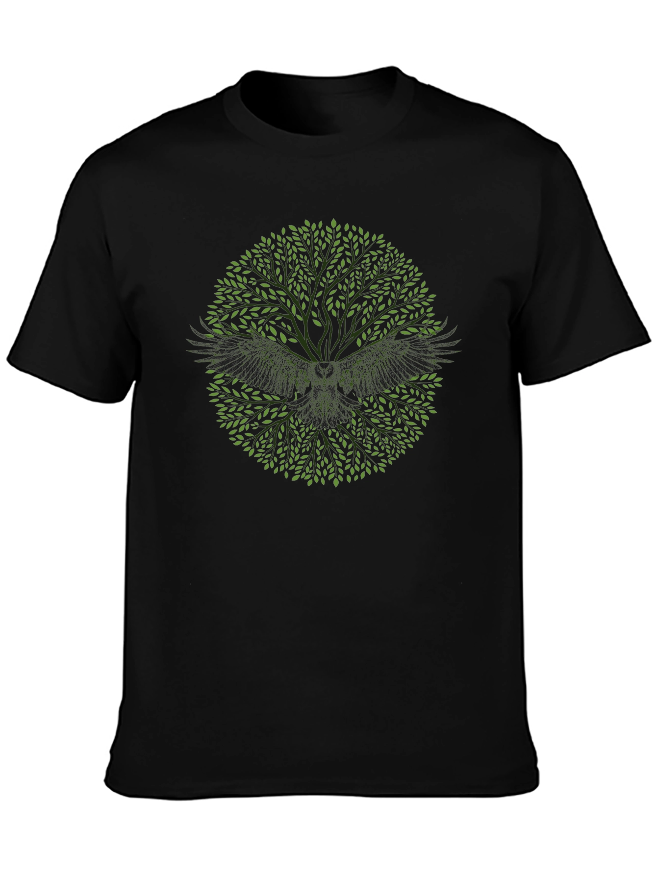 Tree of Life Raven Graphic T-Shirt