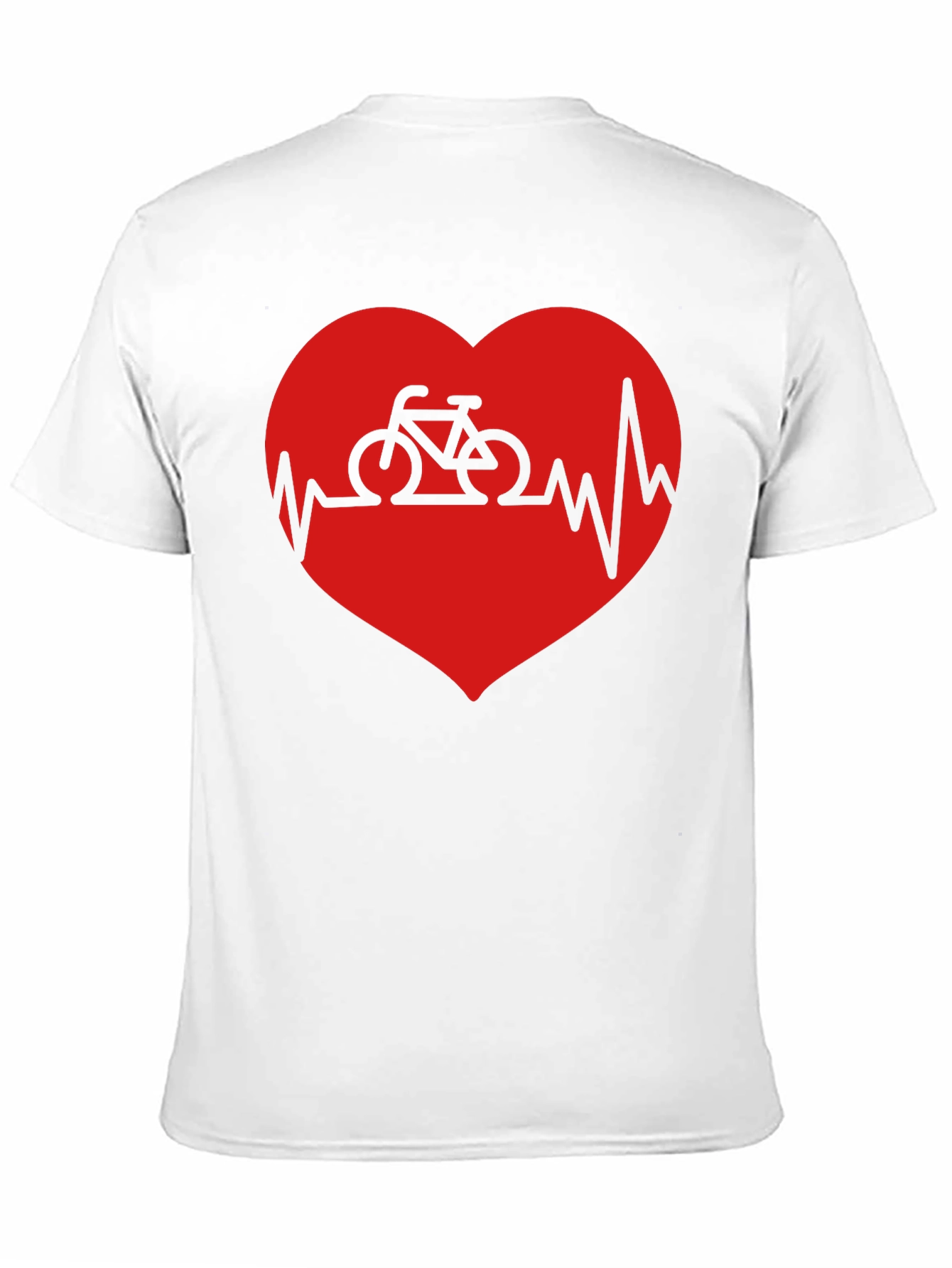 Cycling Heartbeat T-Shirt - Ride On!