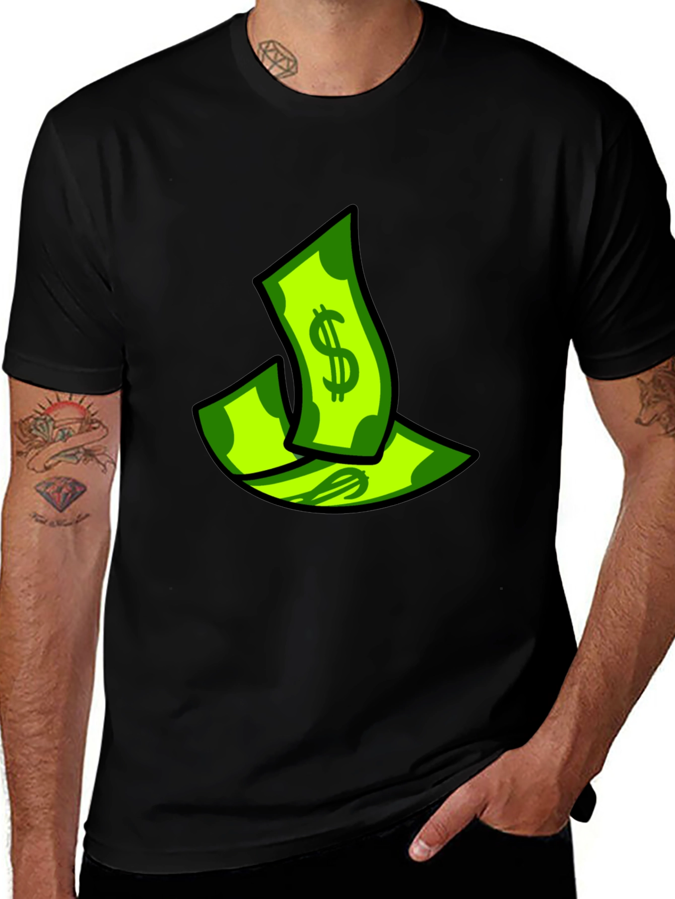 Money Stack T-Shirt - Graphic Tee