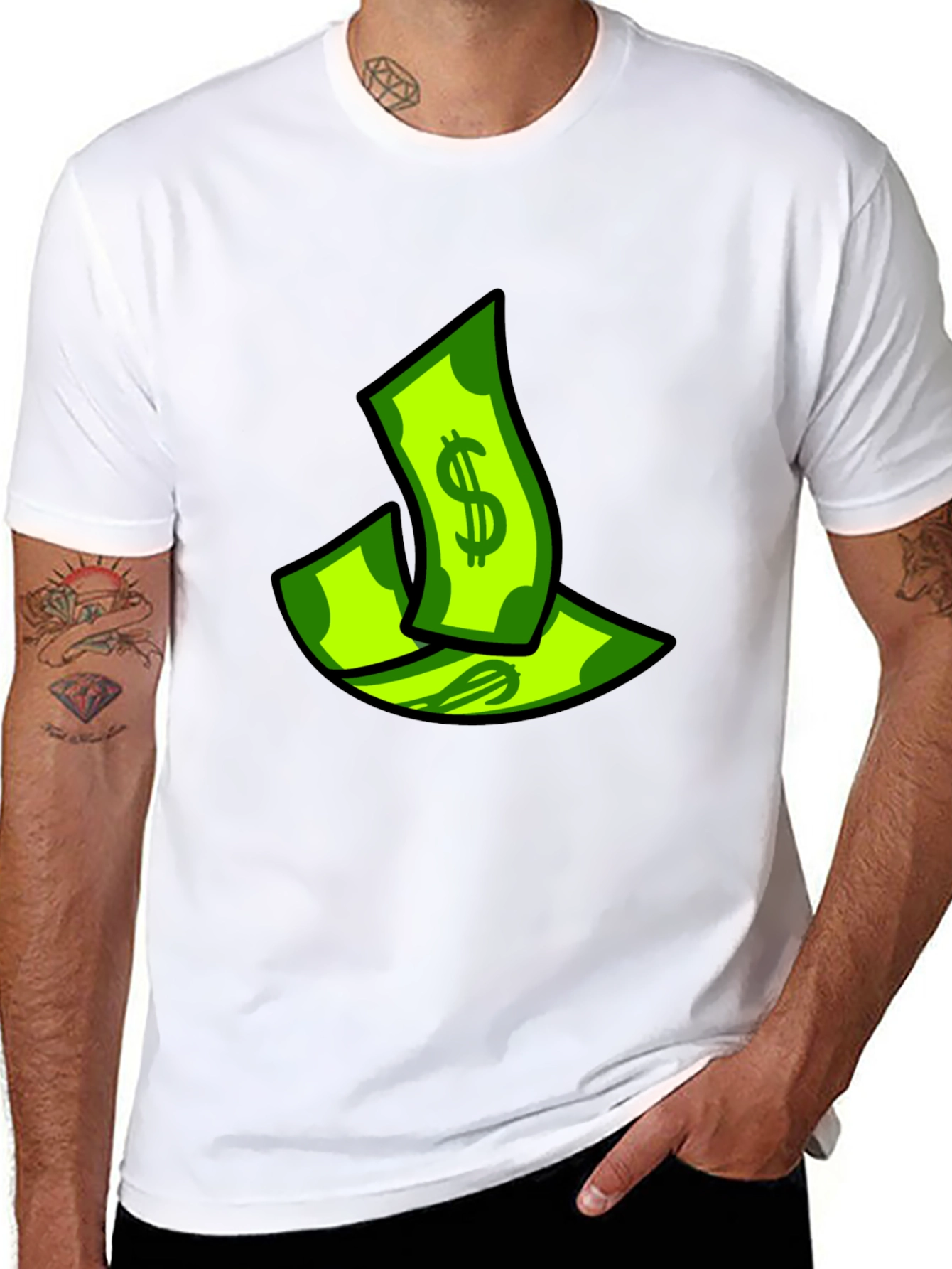 Money Stack T-Shirt - Graphic Tee