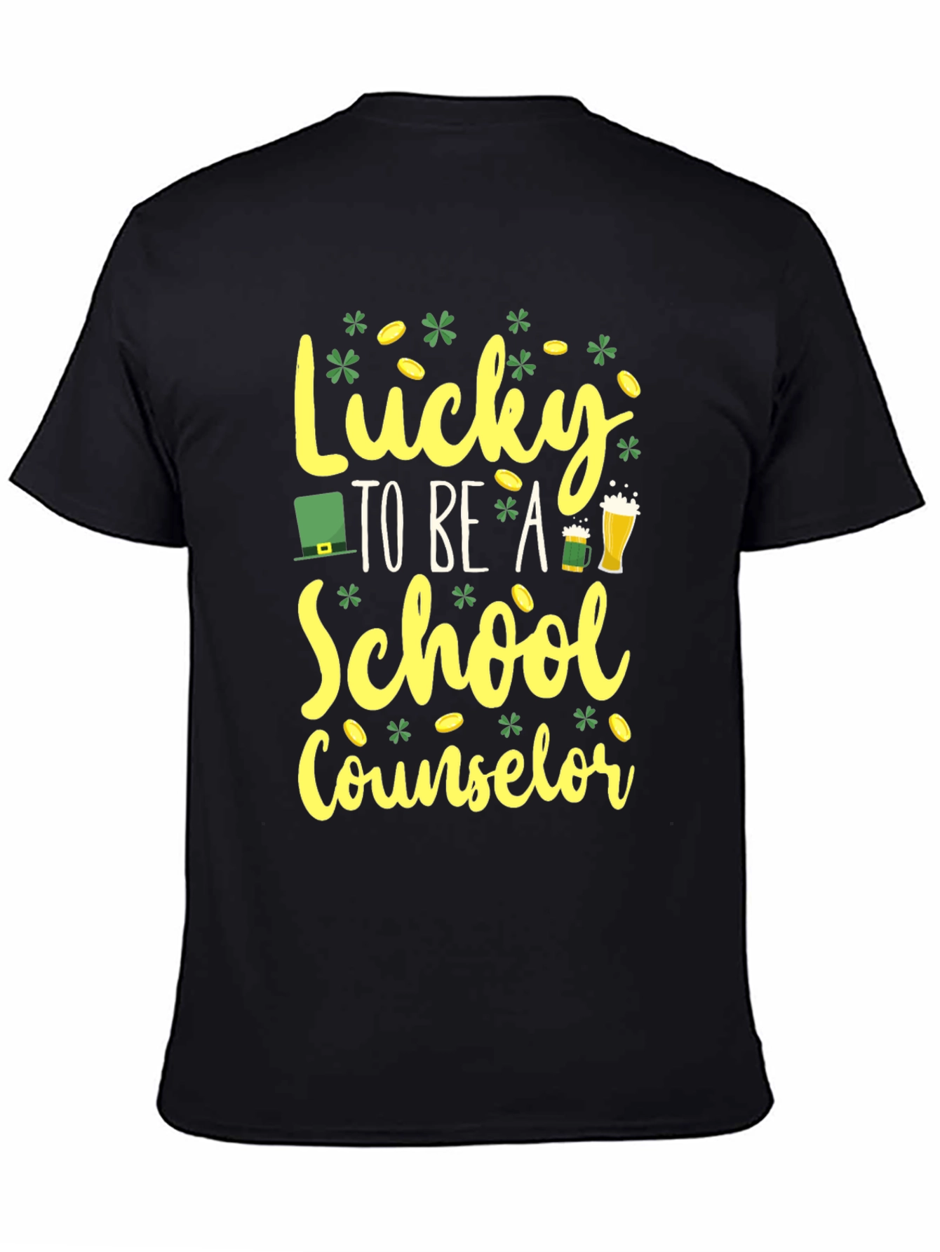 Lucky School Counselor St. Patricks Day T-Shirt