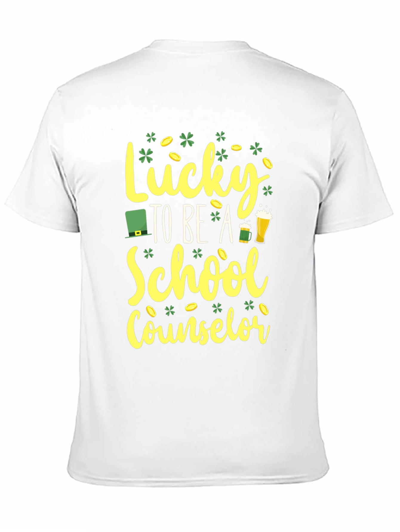 Lucky School Counselor St. Patricks Day T-Shirt