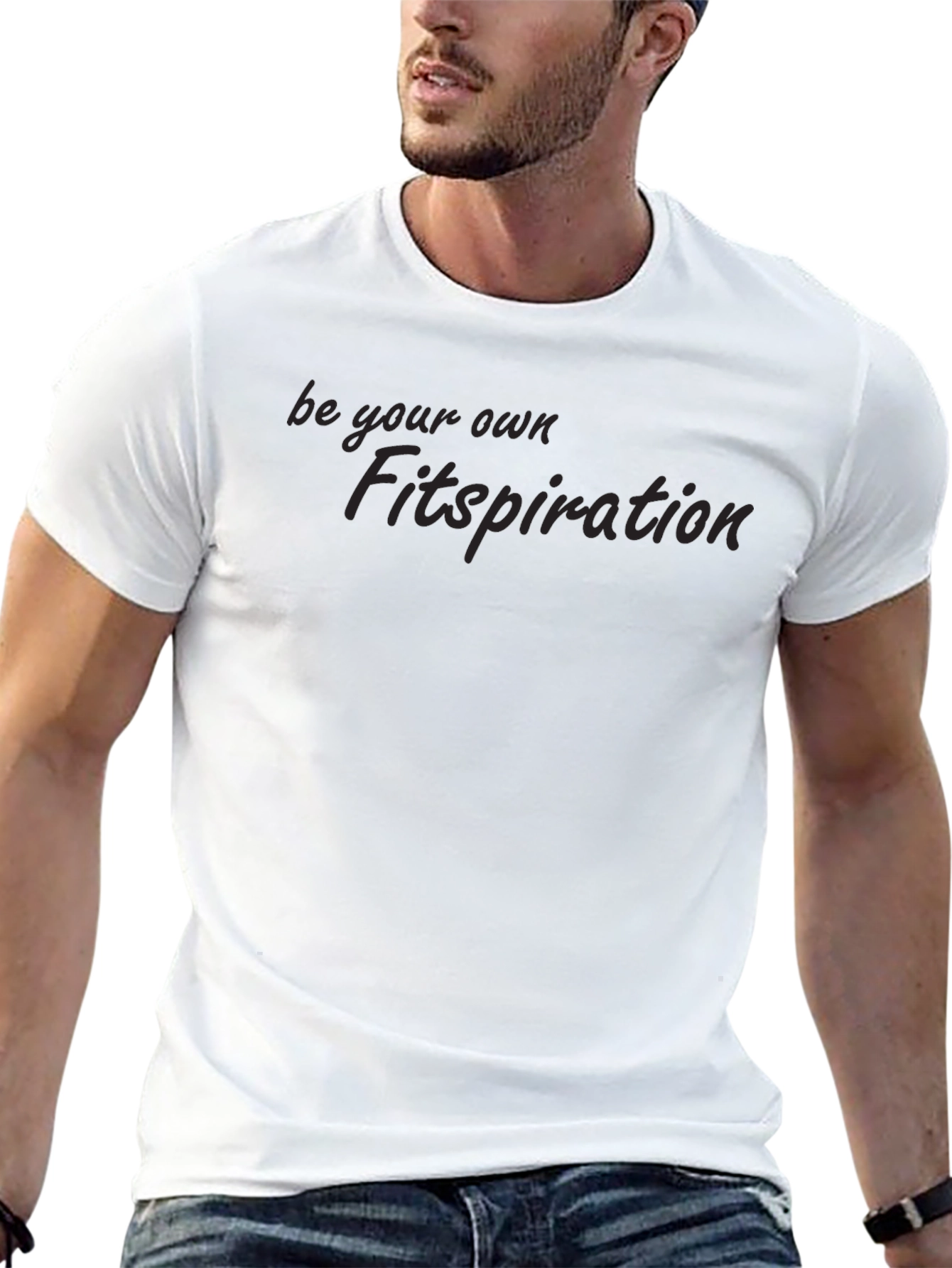 Be Your Own Fitspiration Black T-Shirt