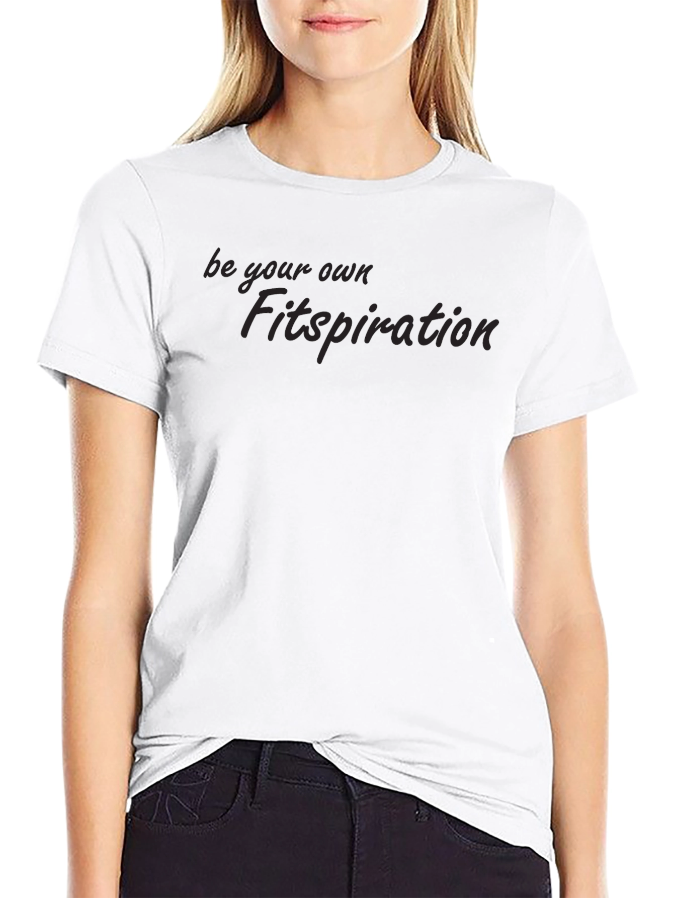 Be Your Own Fitspiration Black T-Shirt
